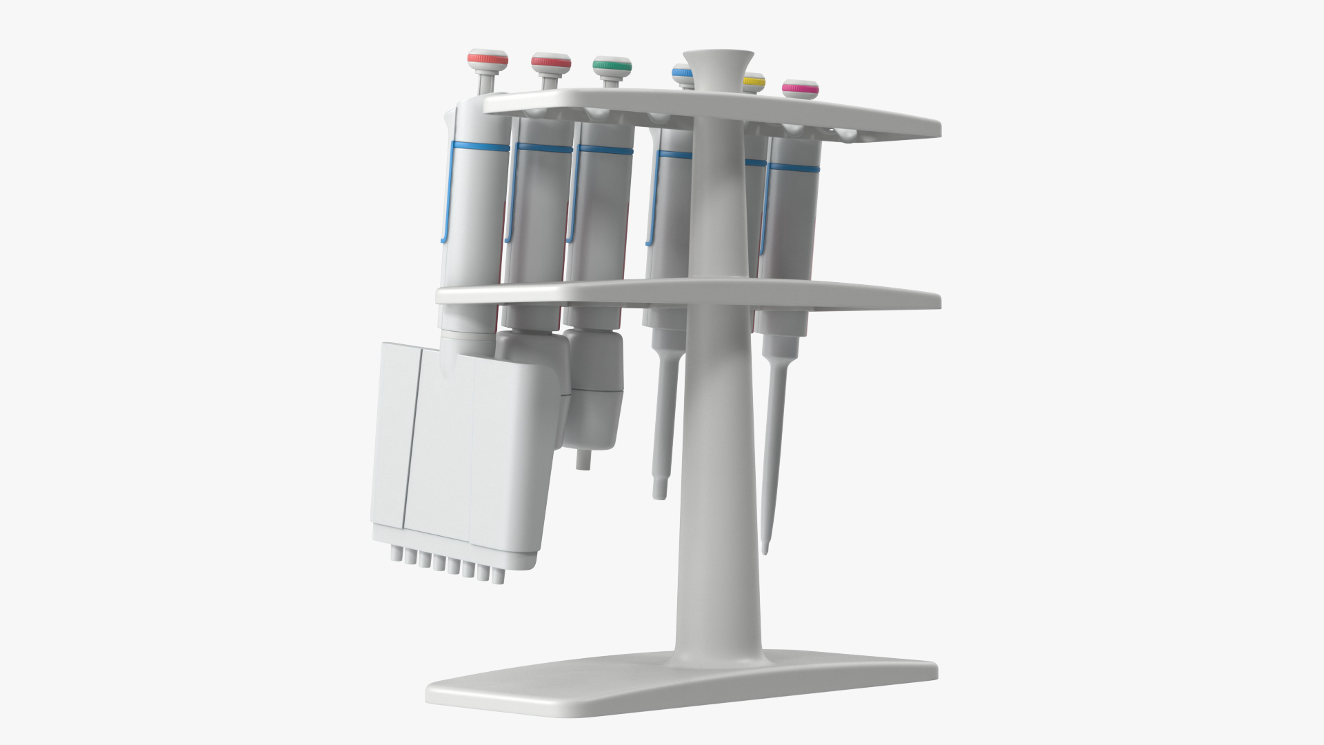 3D Laboratory Pipette Dispenser model