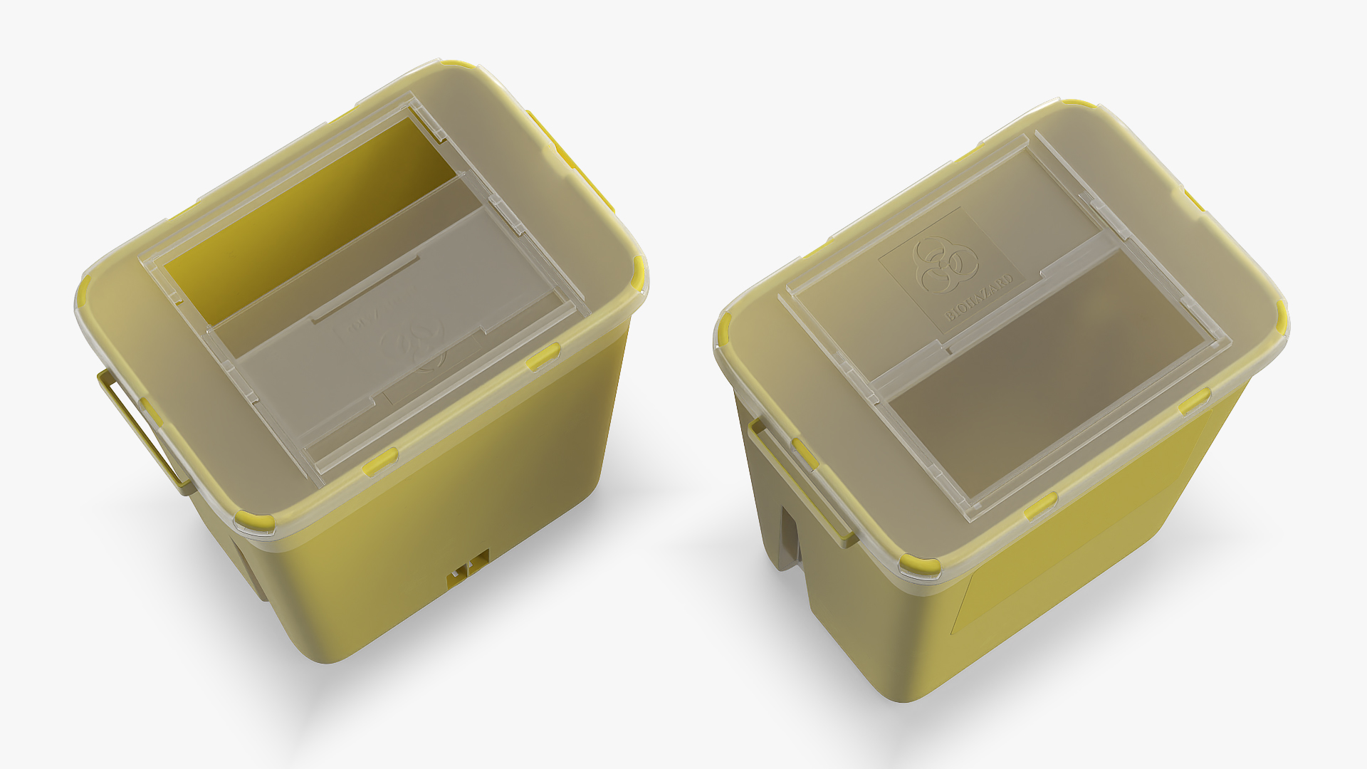 3D Waste Container 7L Plastic