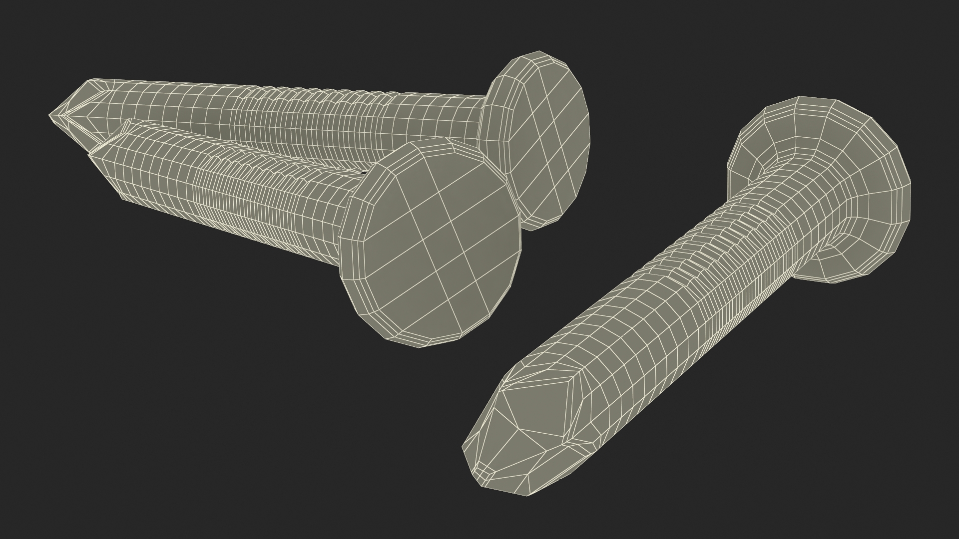 Joist Hanger Nails Old 3D