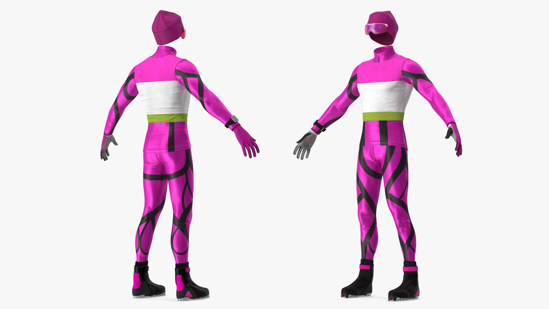 Winter Sport Suit 3D