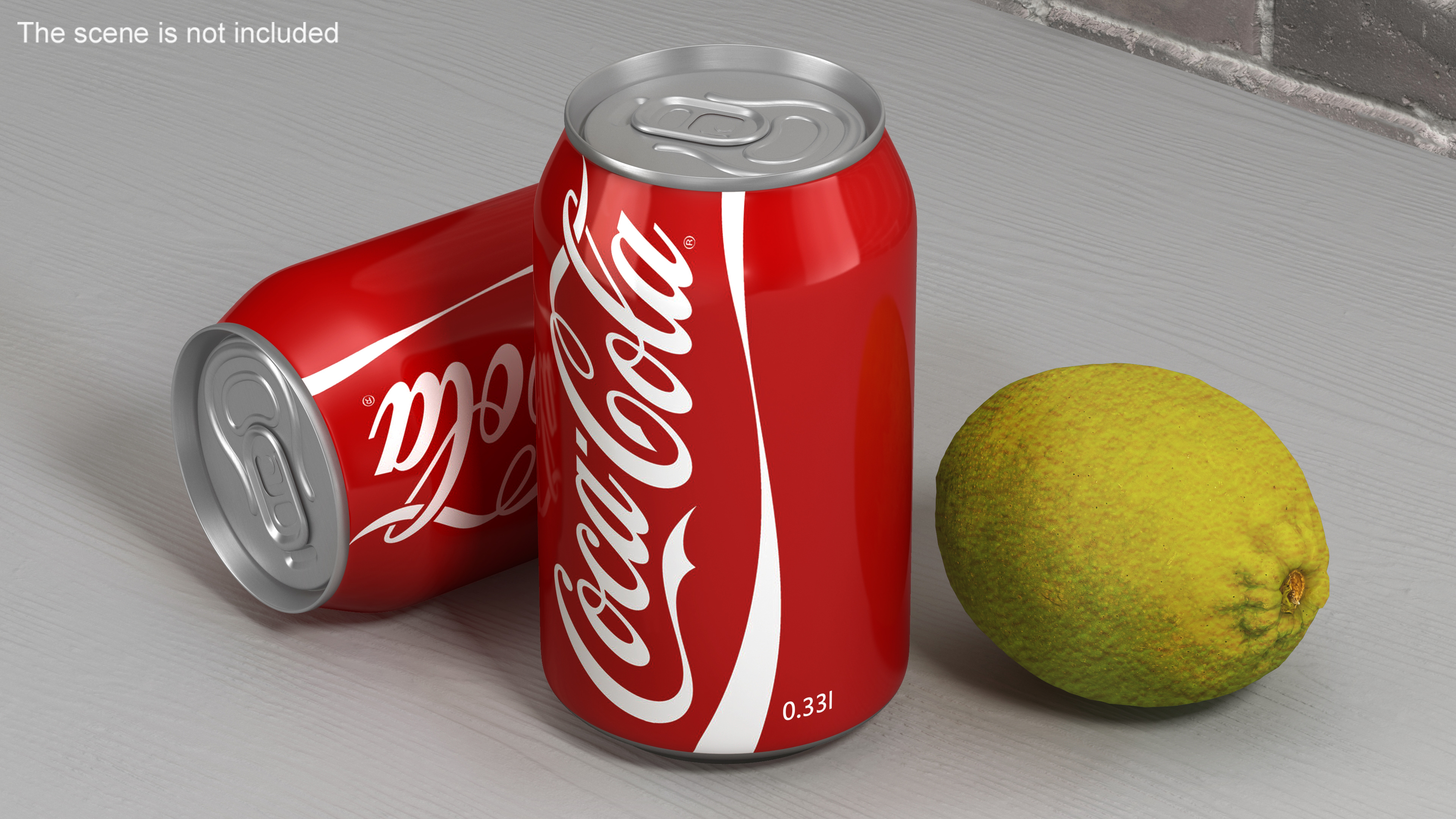 3D Coca Cola Can model