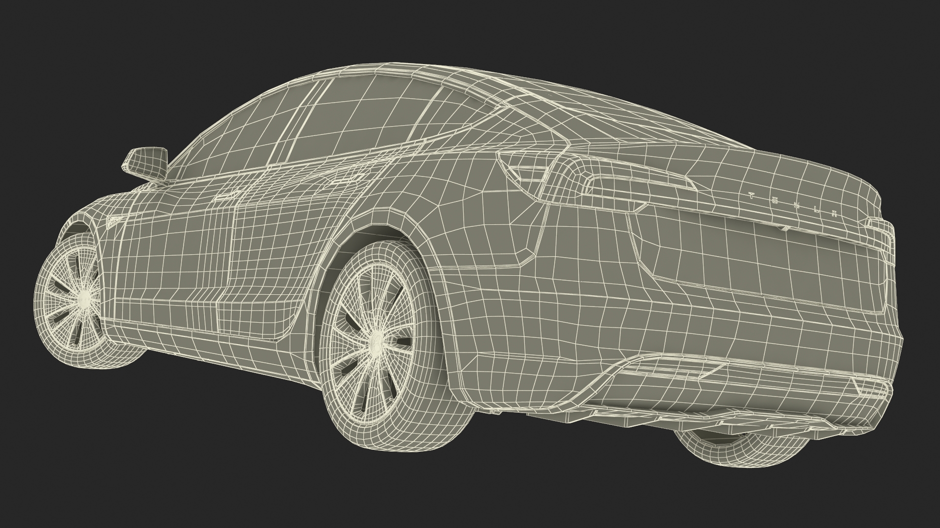 Tesla Model 3 2024 with Tesla Bot Rigged for Maya 3D model