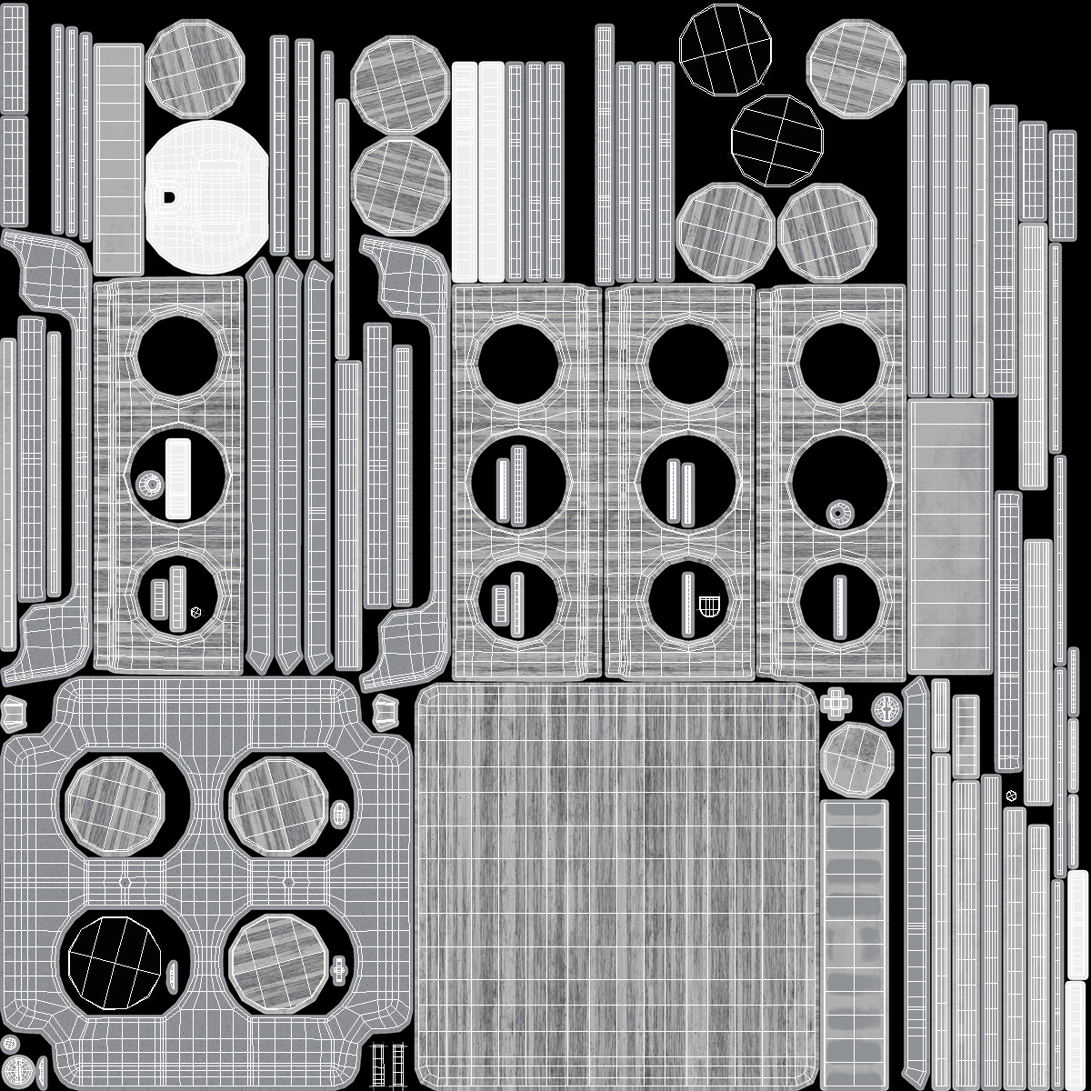 3D model Junction Box With Sockets