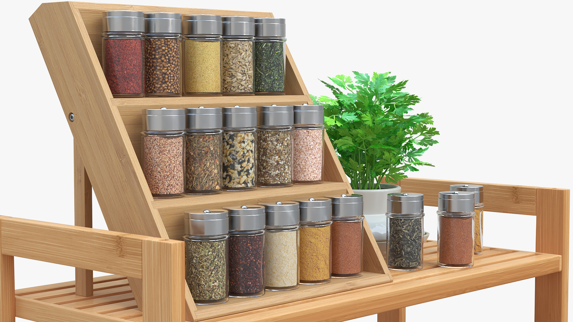 3D Kitchen Seasoning Storage Spice Rack