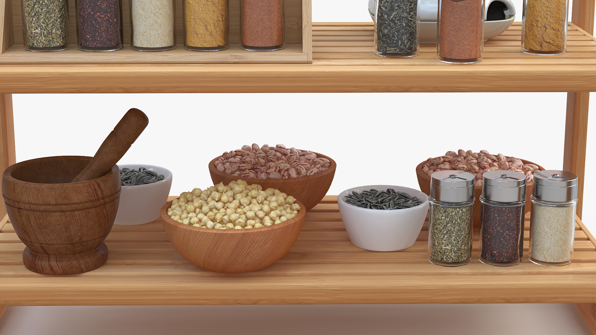 3D Kitchen Seasoning Storage Spice Rack