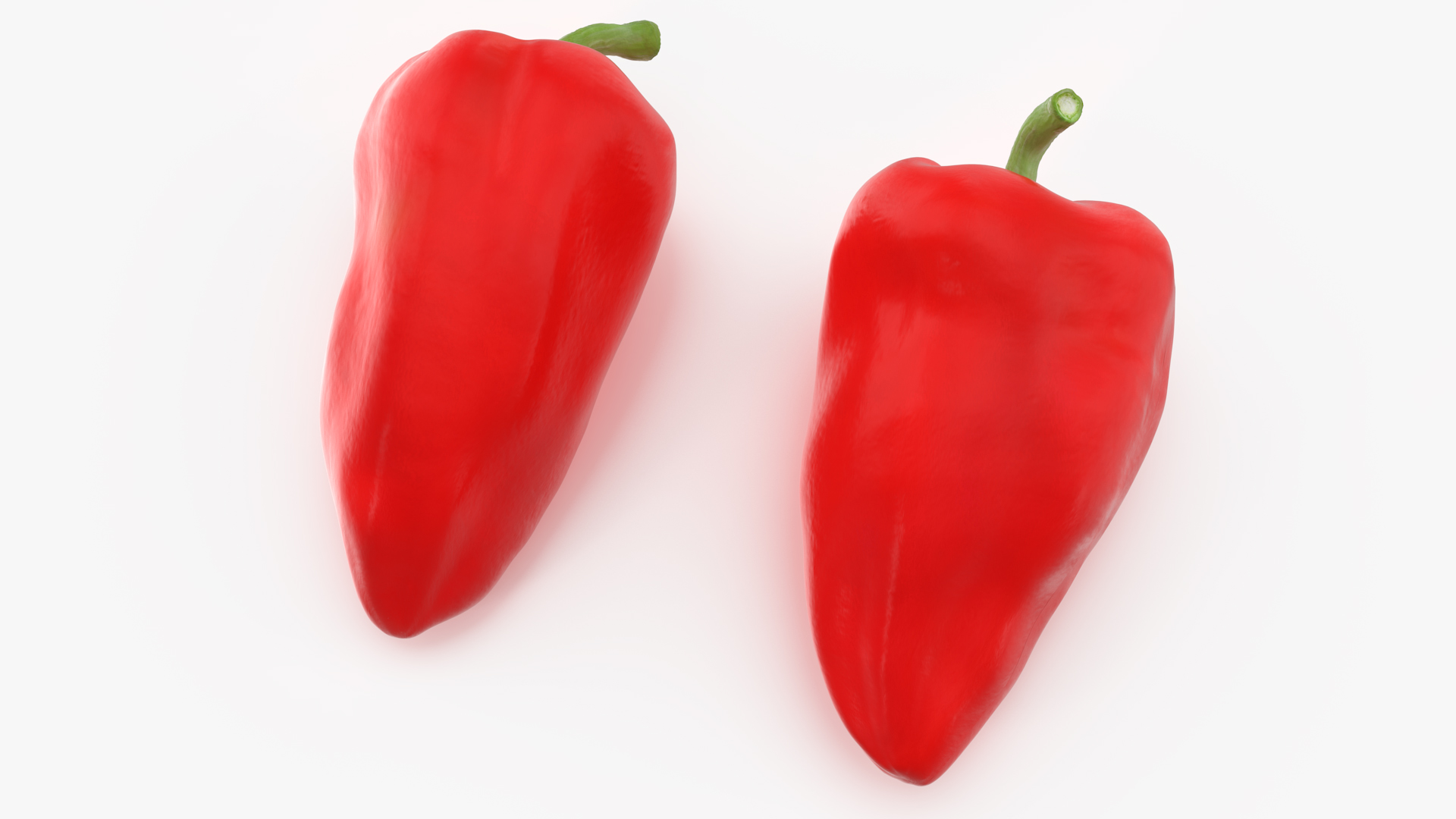 3D model Red Long Pepper