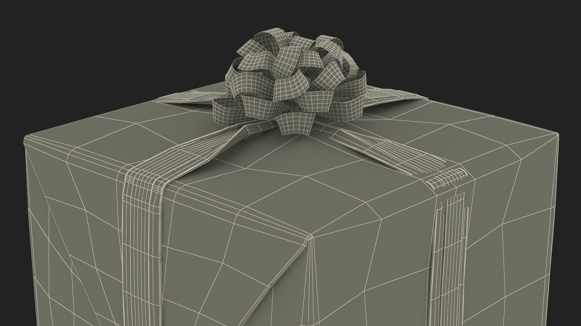 3D model Square Gift Box