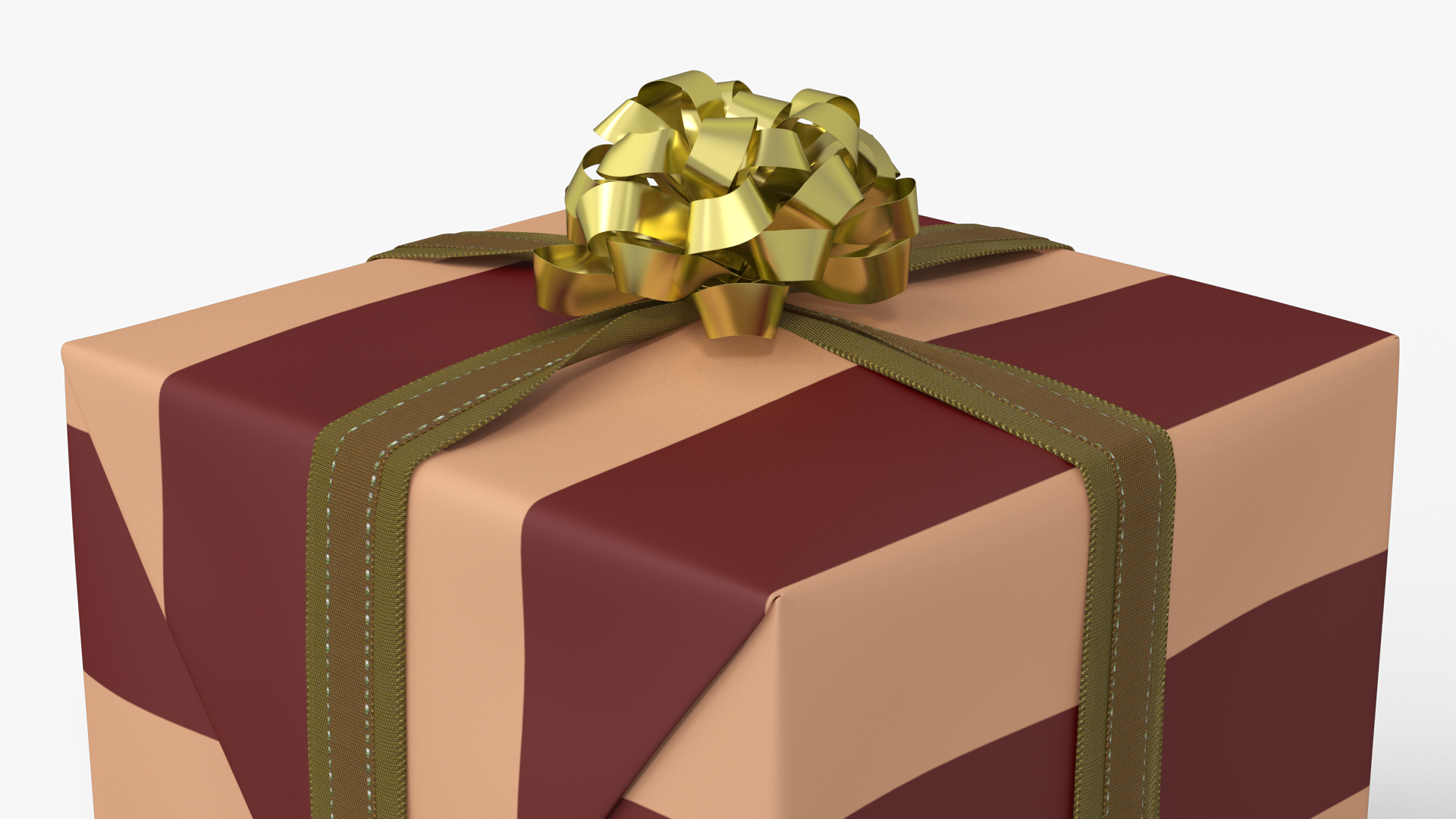 3D model Square Gift Box