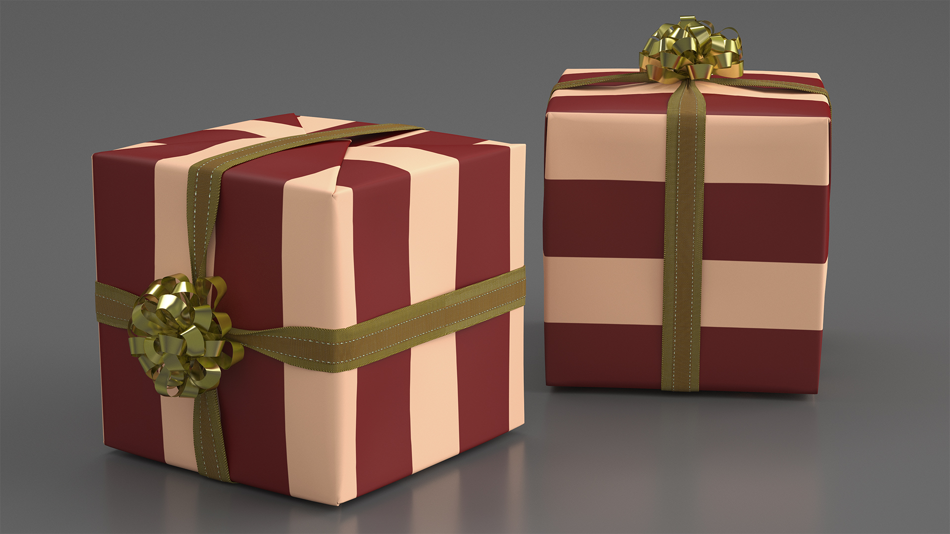 3D model Square Gift Box