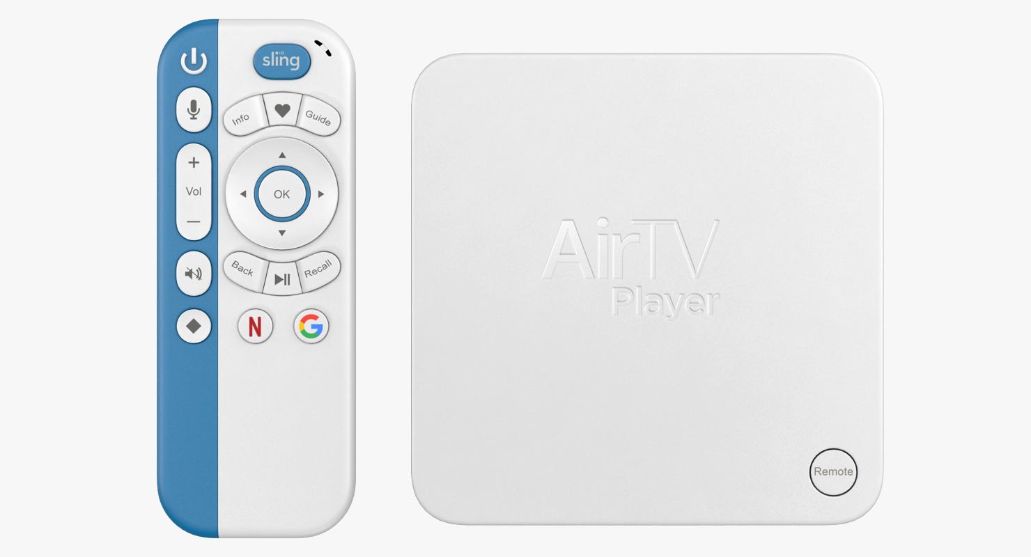 3D AirTV Android TV Player model