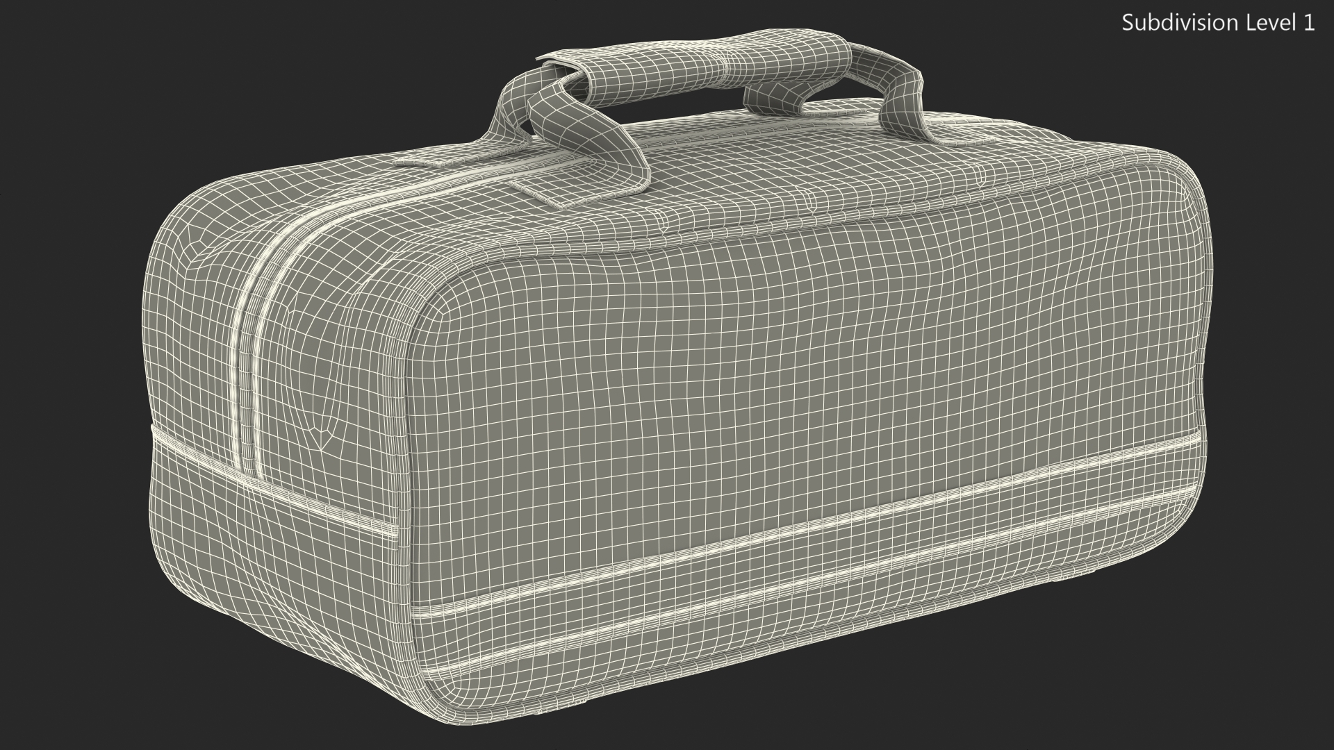 Roadside Emergency Assistance Kit Bag Closed 3D model