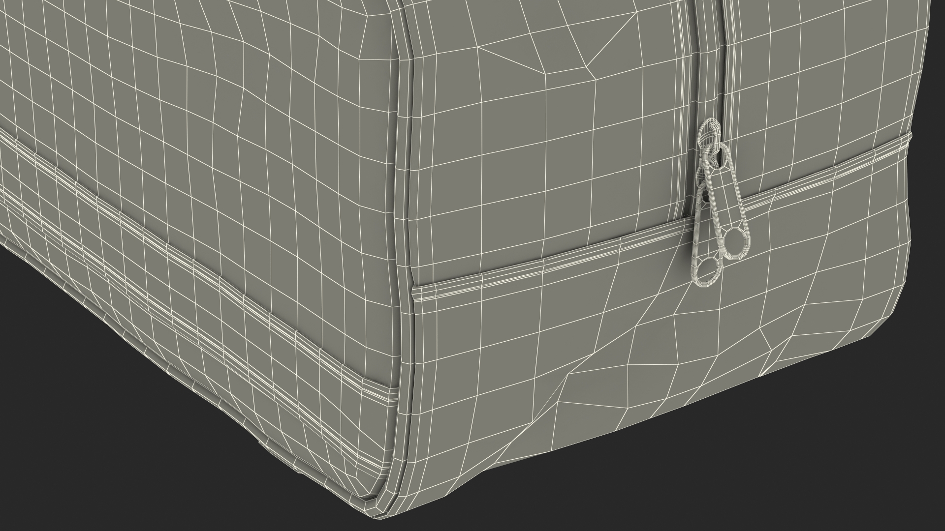 Roadside Emergency Assistance Kit Bag Closed 3D model