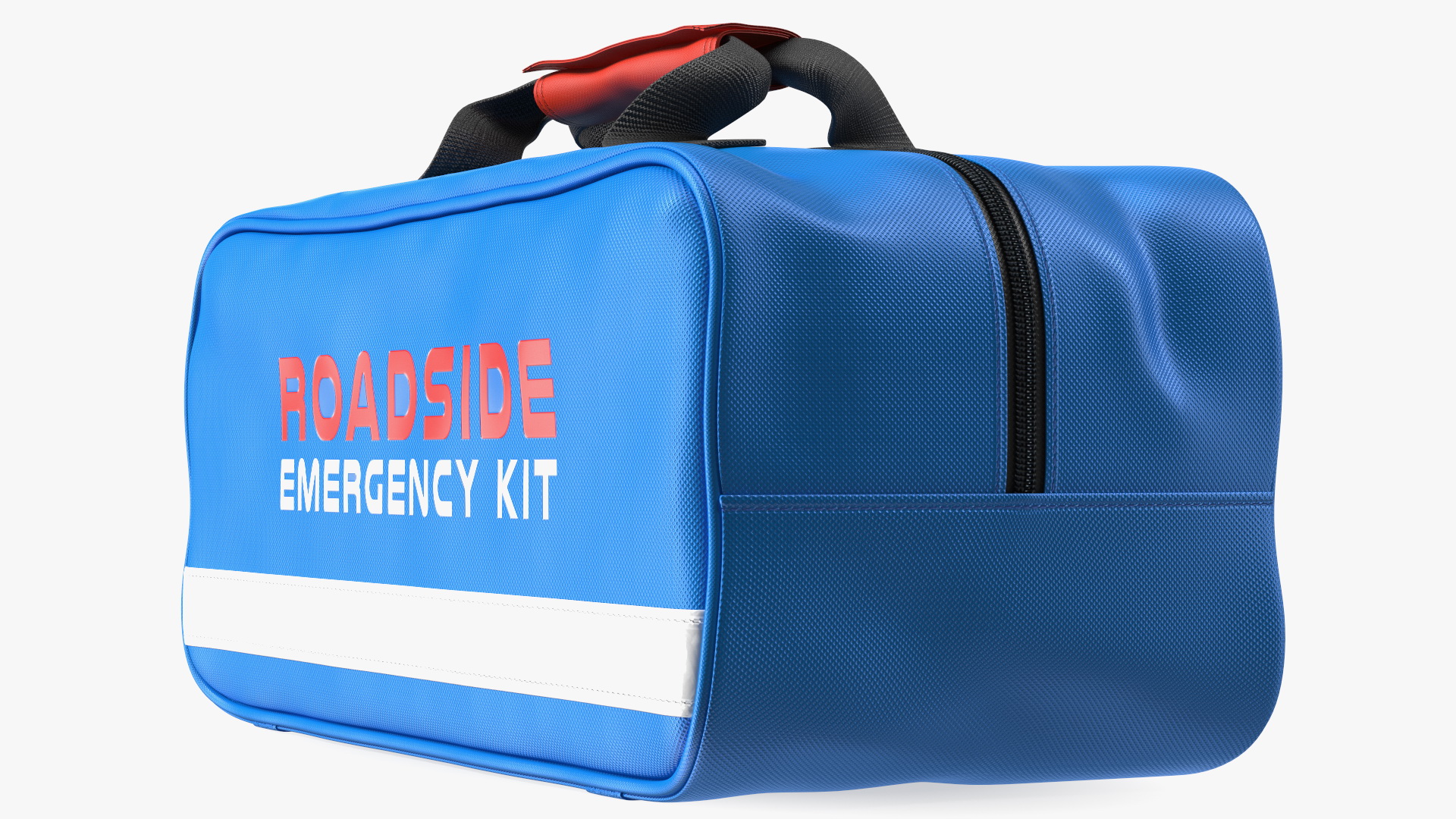 Roadside Emergency Assistance Kit Bag Closed 3D model