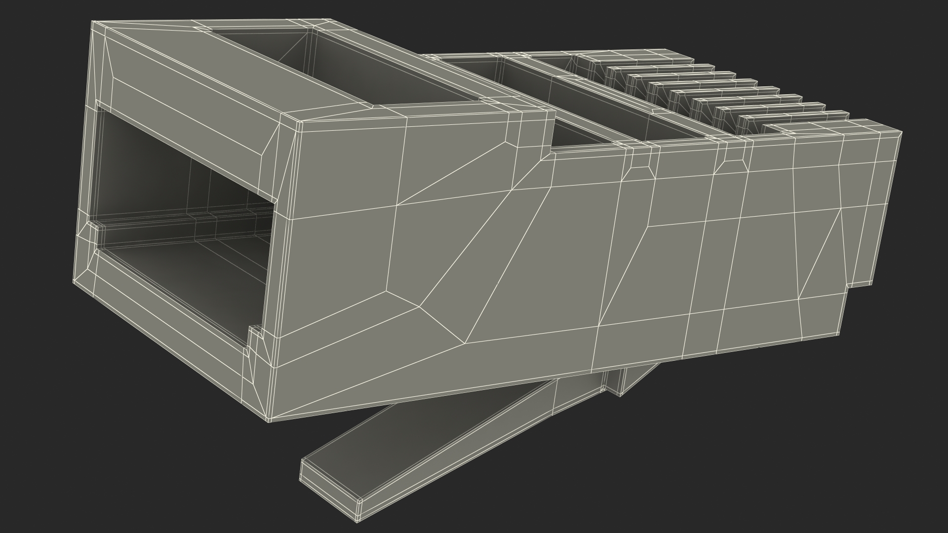 Connector RJ45 3D model