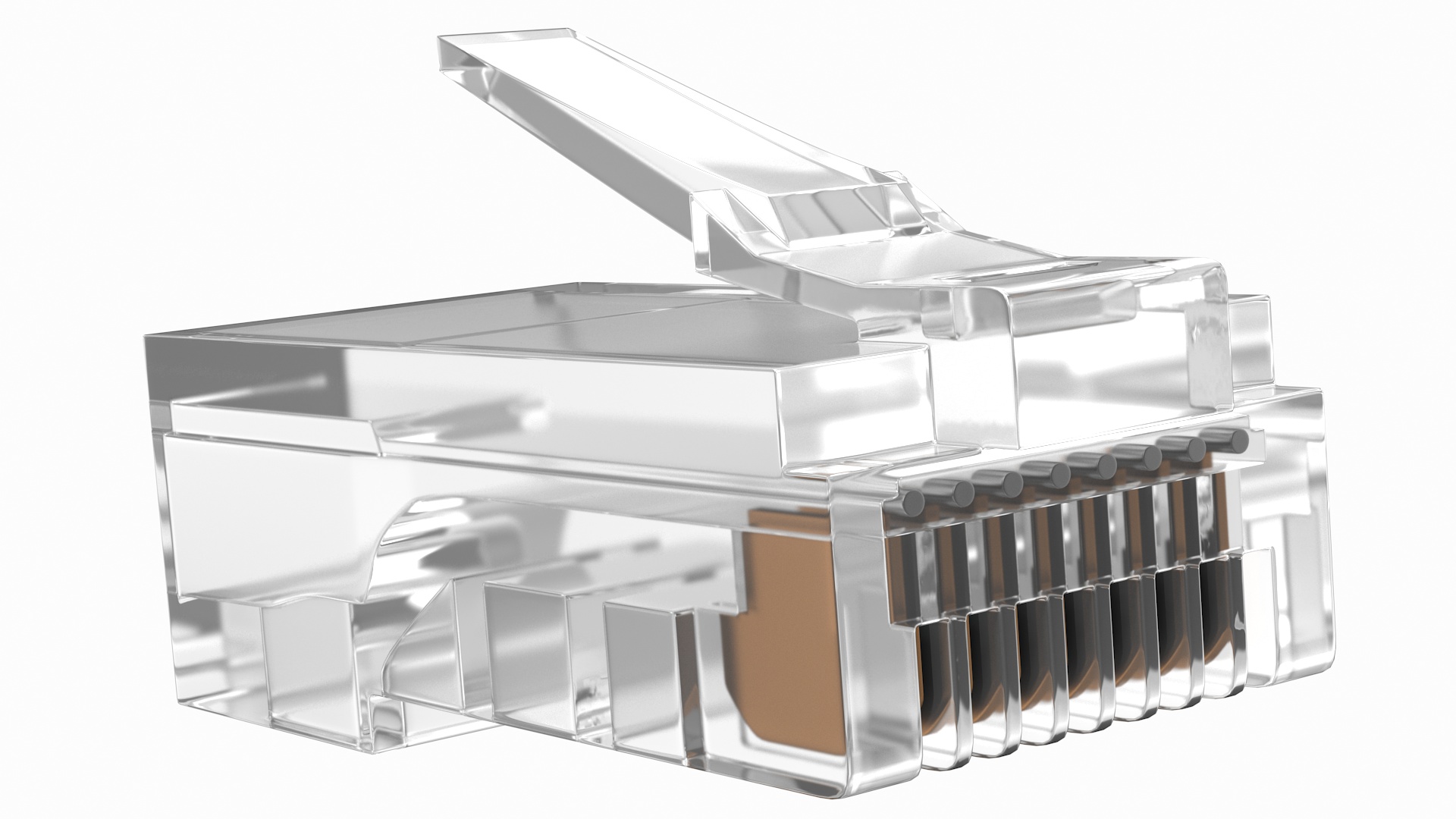 Connector RJ45 3D model