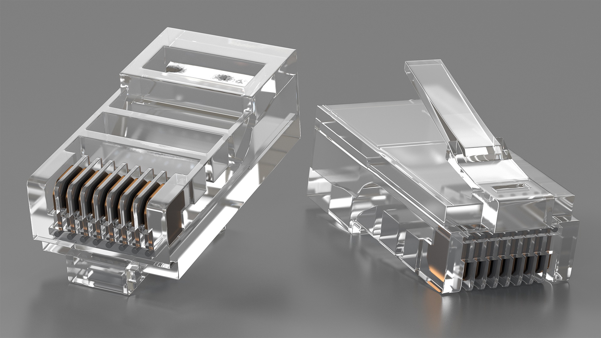 Connector RJ45 3D model