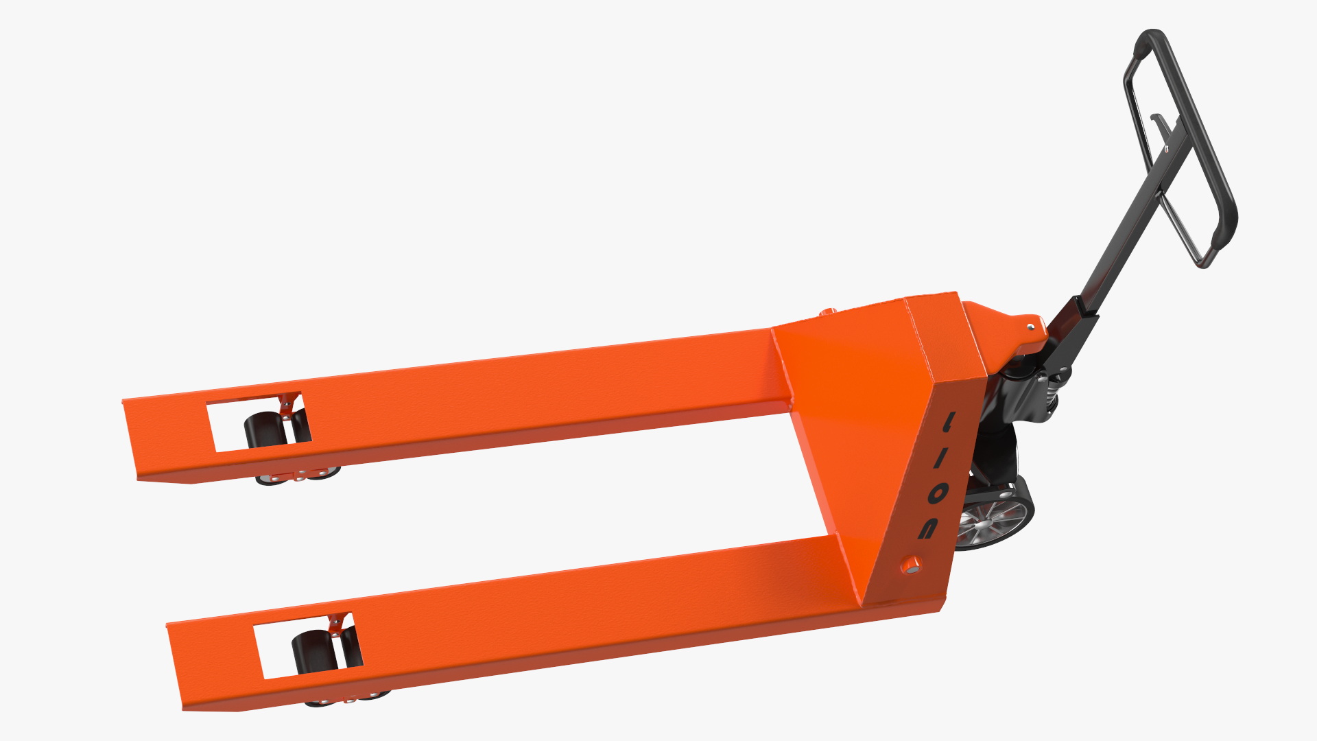 Premium Hand Brake Pallet Jack Rigged 3D