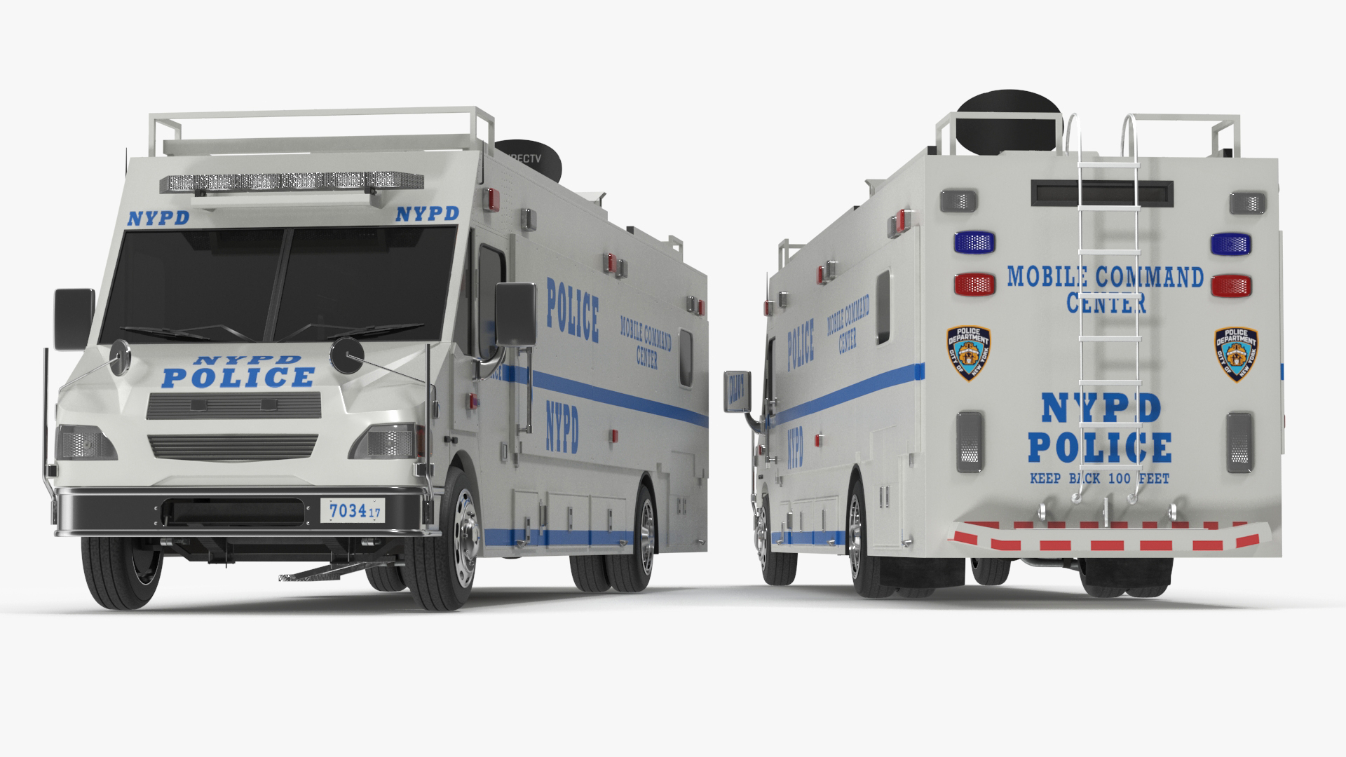 NYPD ASPCA Mobile Command Center 3D