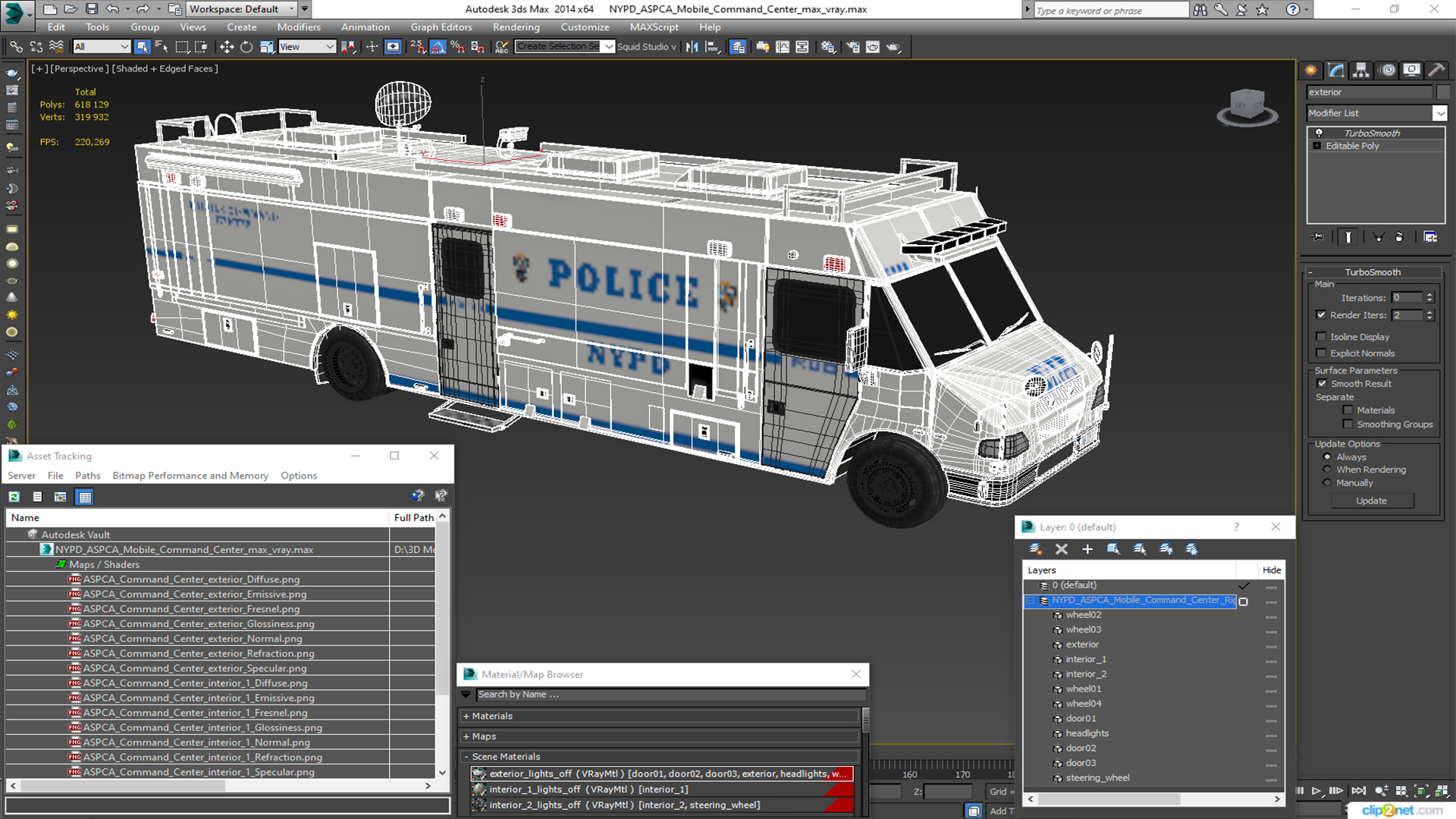 NYPD ASPCA Mobile Command Center 3D