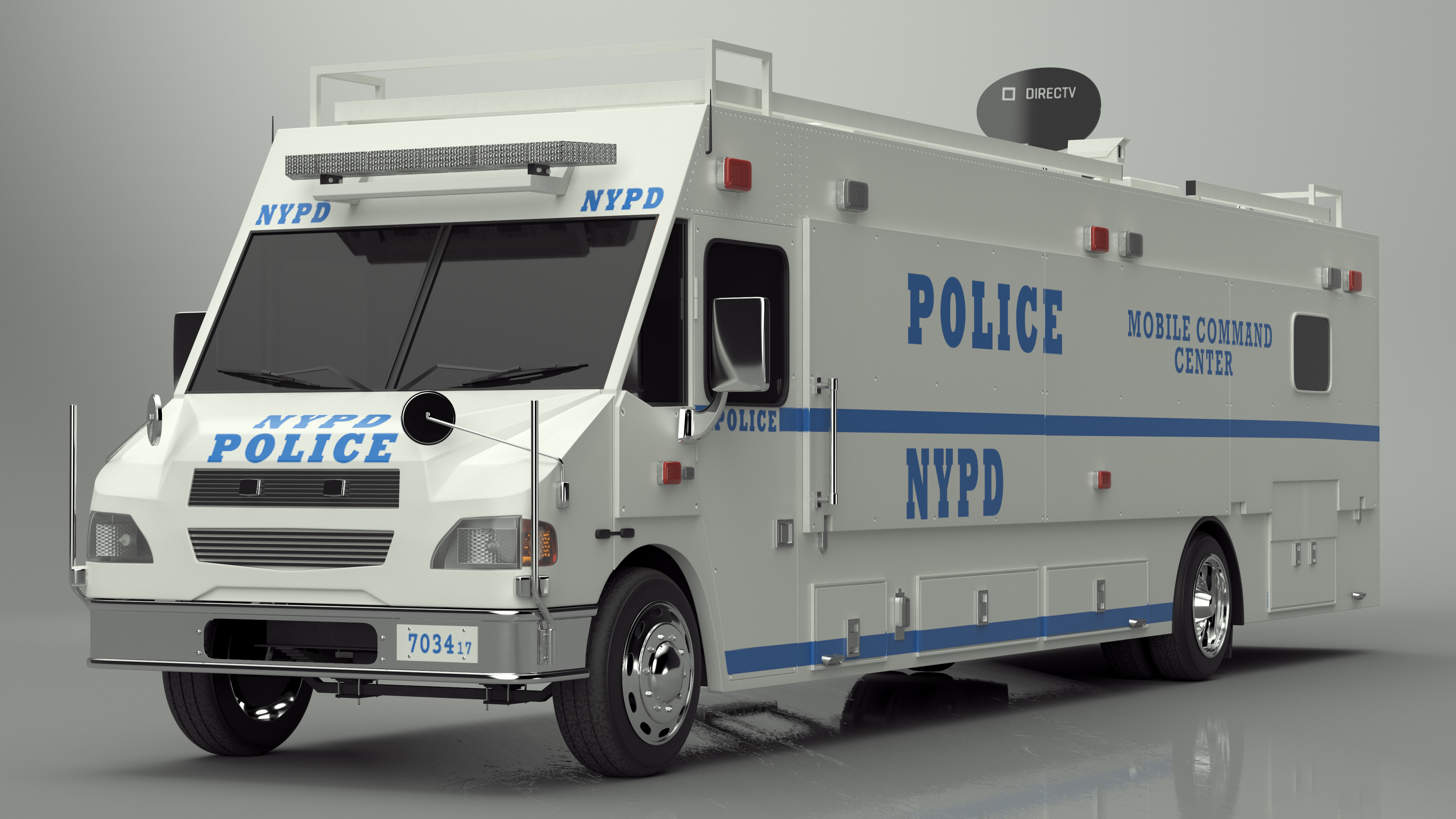 NYPD ASPCA Mobile Command Center 3D