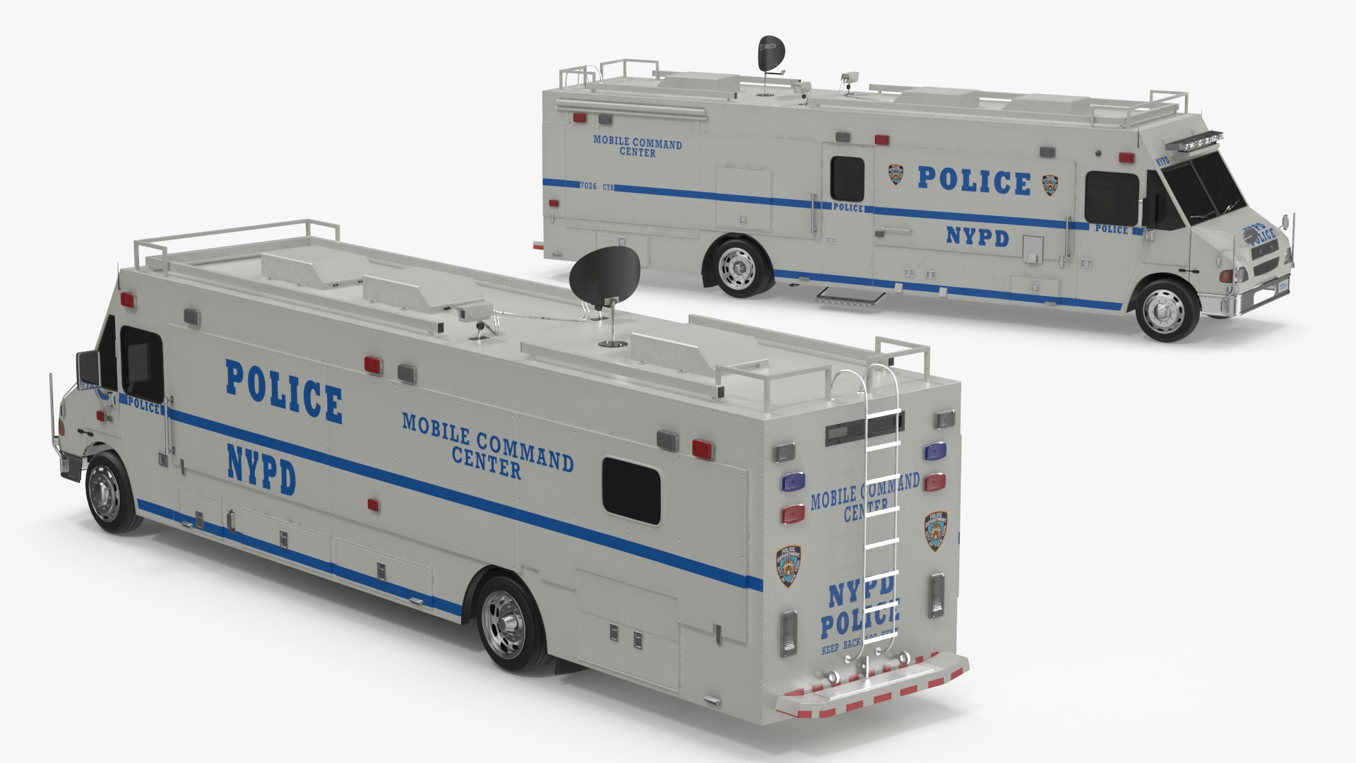 NYPD ASPCA Mobile Command Center 3D