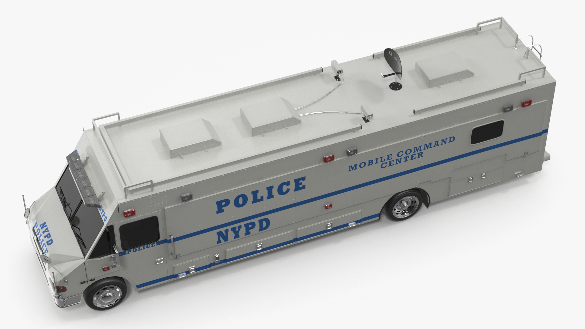 NYPD ASPCA Mobile Command Center 3D