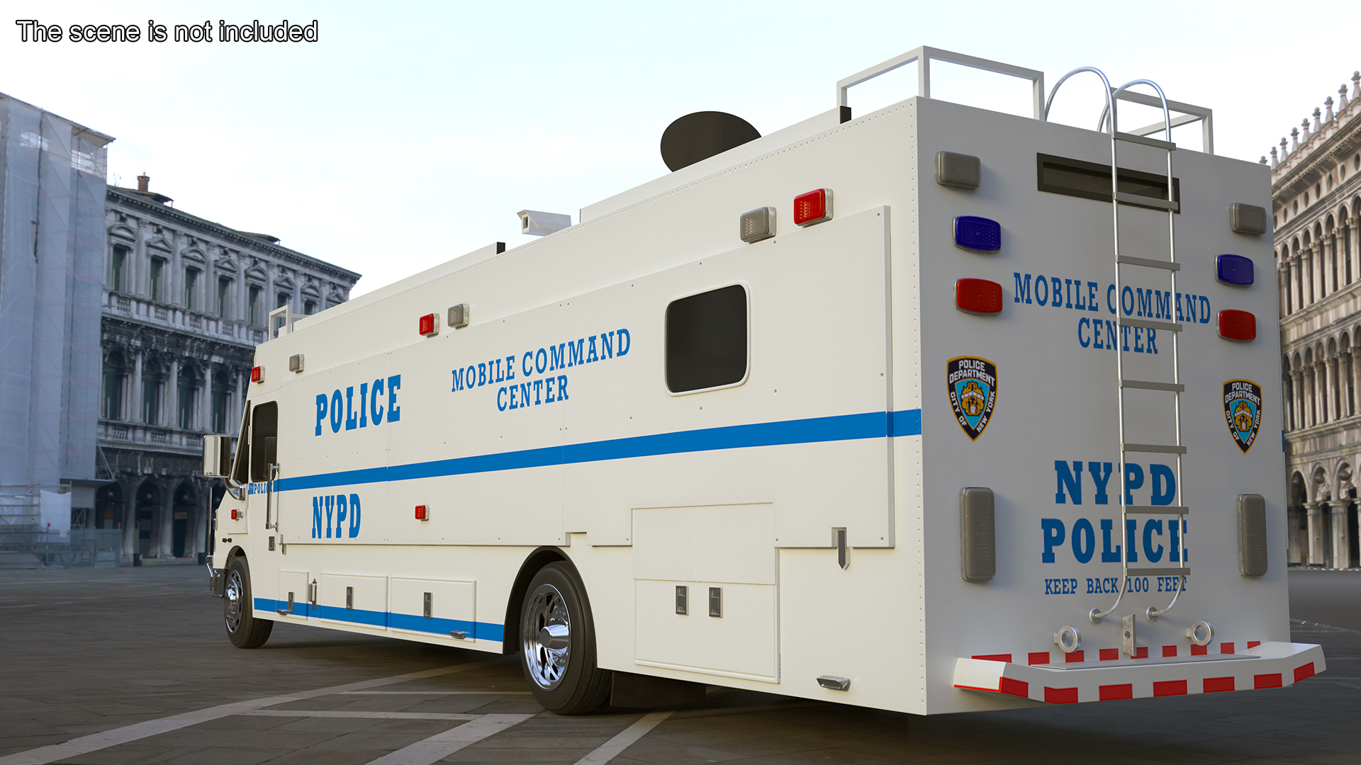 NYPD ASPCA Mobile Command Center 3D