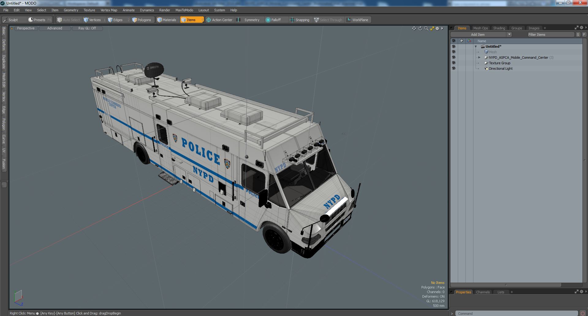 NYPD ASPCA Mobile Command Center 3D