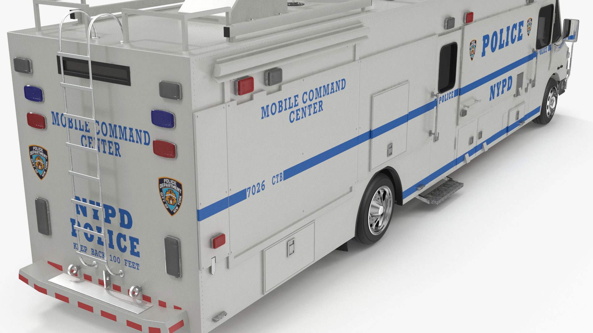 NYPD ASPCA Mobile Command Center 3D