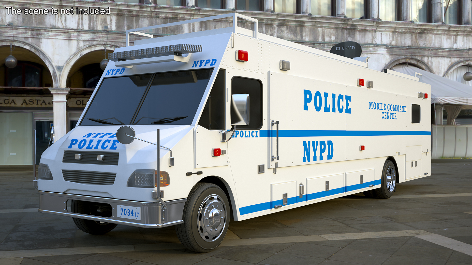 NYPD ASPCA Mobile Command Center 3D