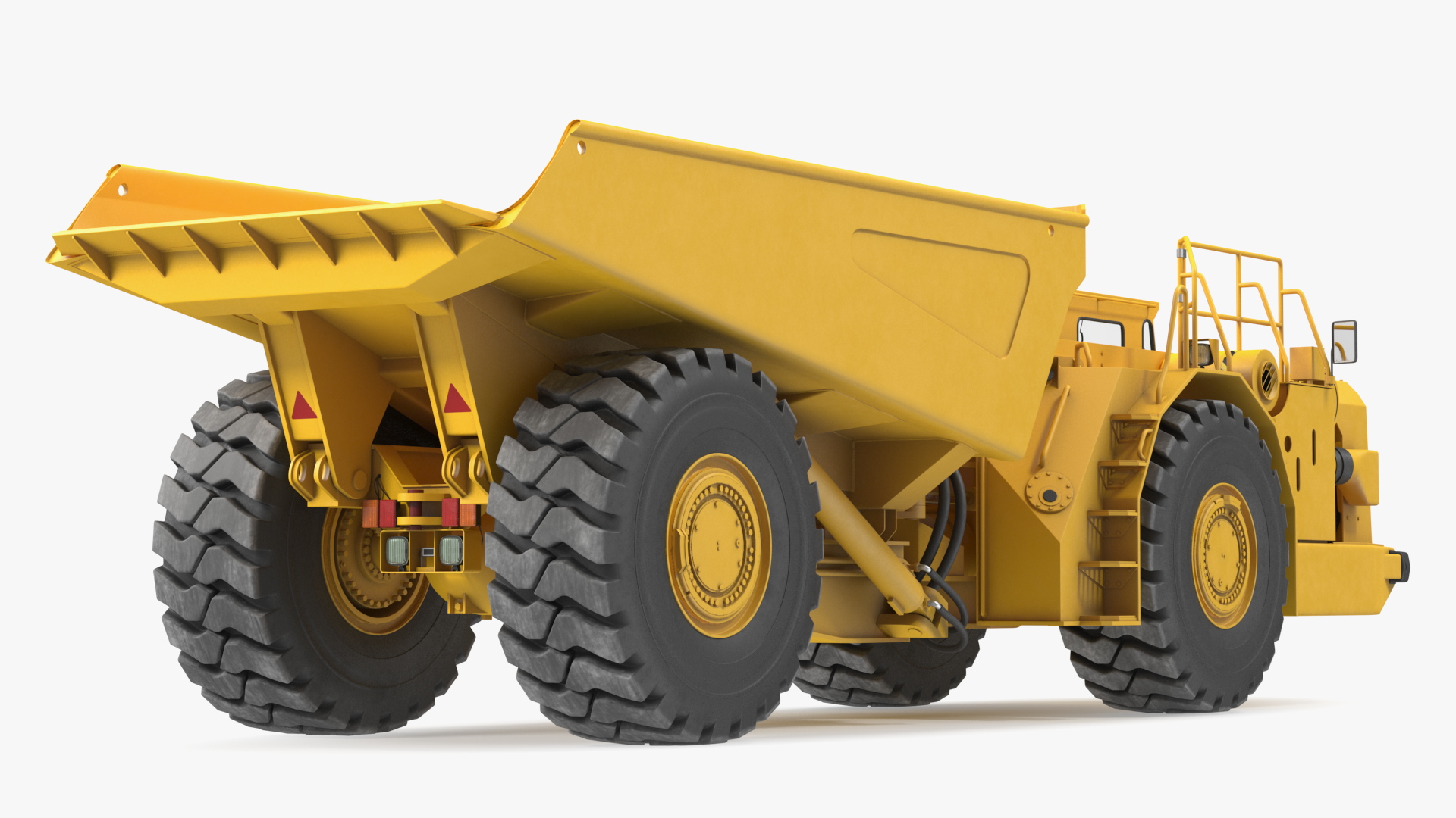 3D Underground Mining Truck Rigged