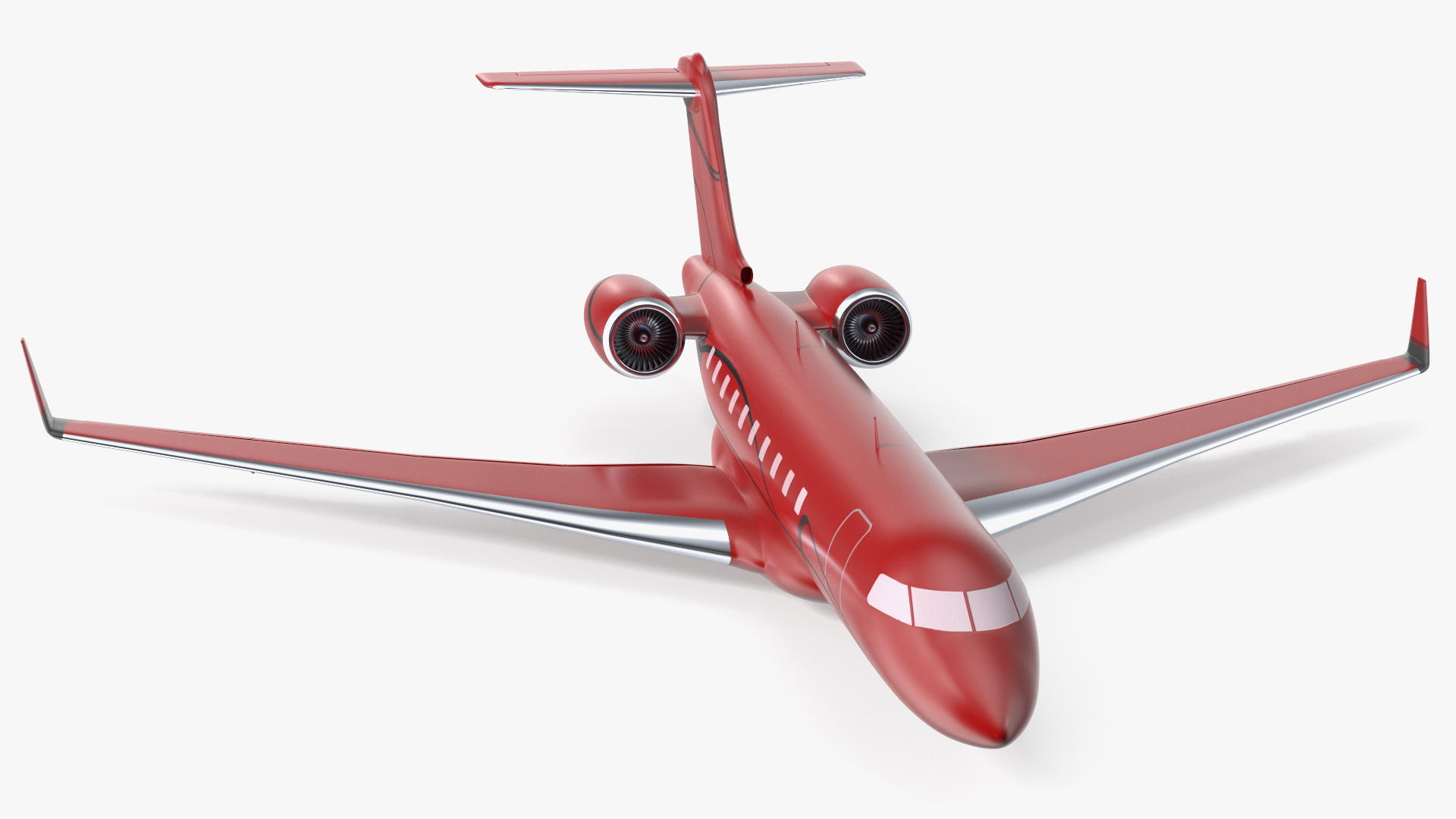 Business Jet Scale Model 3D model