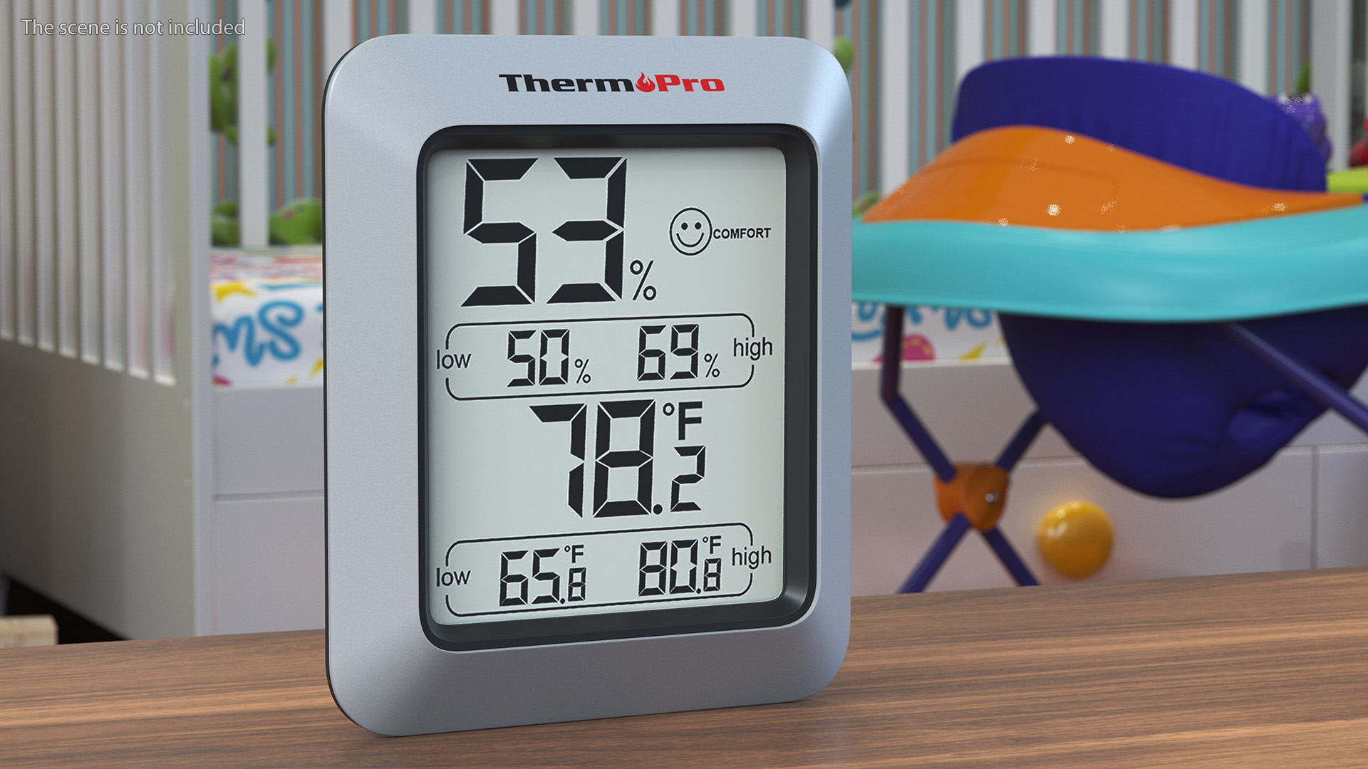 3D Digital Thermometer and Hygrometer Digital Hygrometer model