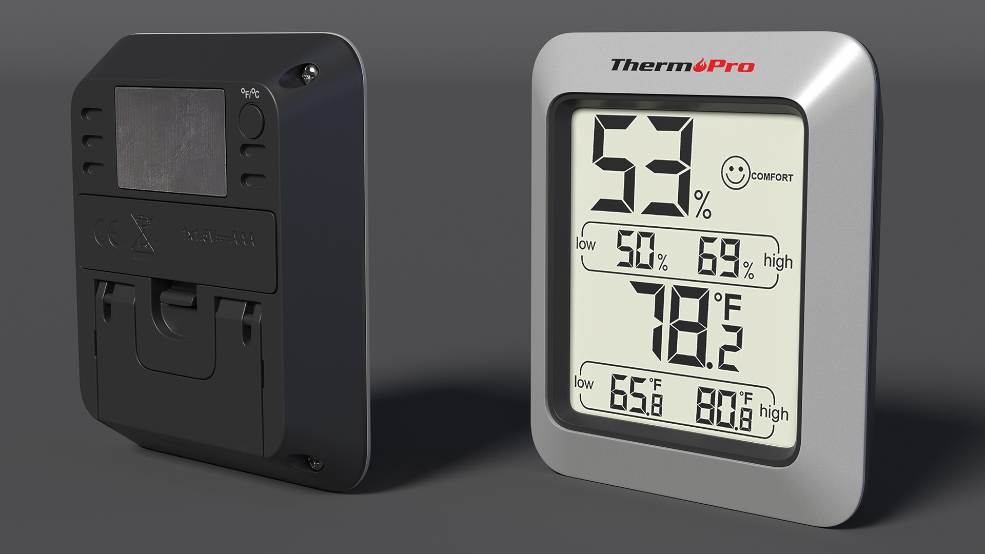 3D Digital Thermometer and Hygrometer Digital Hygrometer model