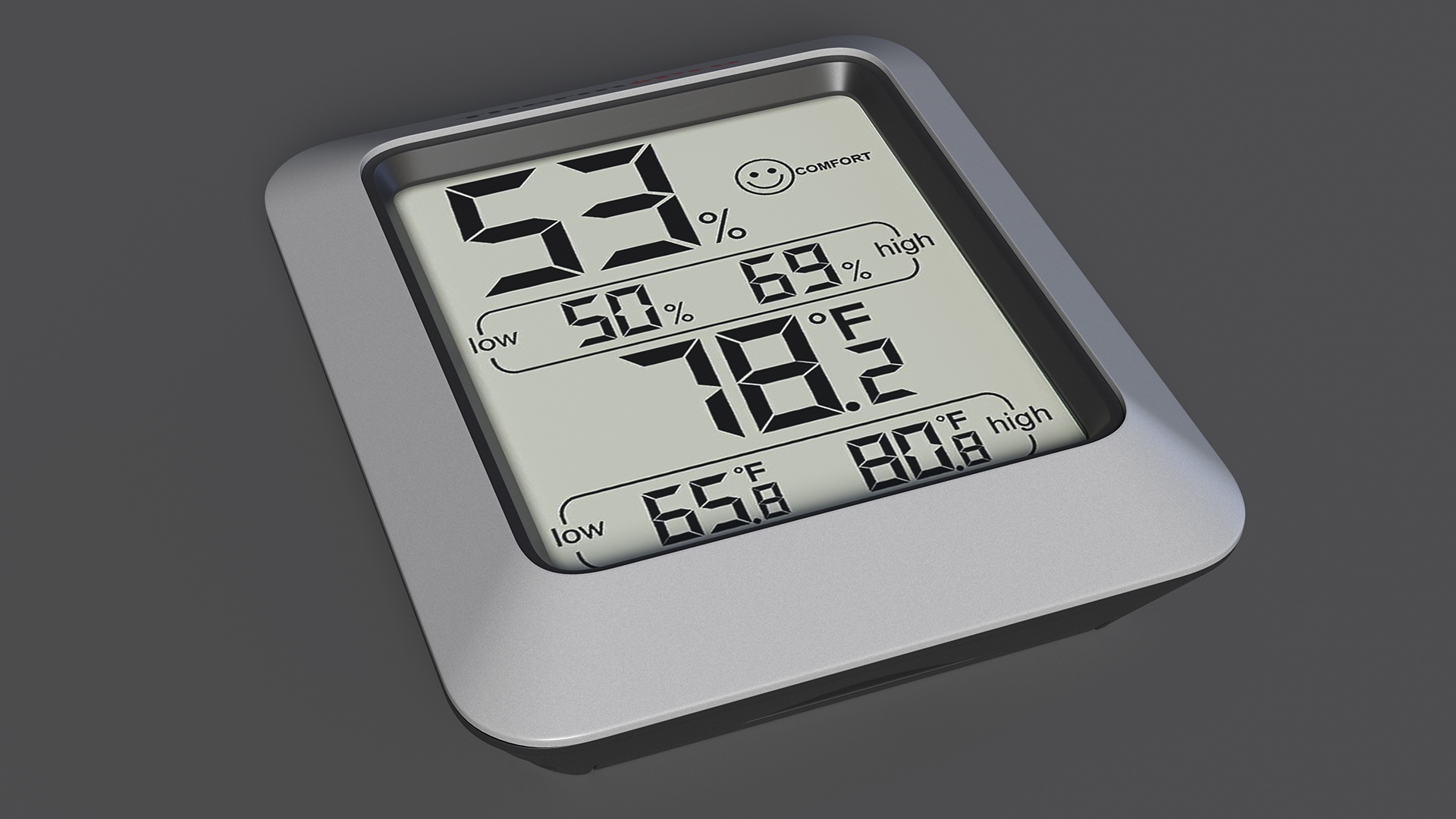 3D Digital Thermometer and Hygrometer Digital Hygrometer model