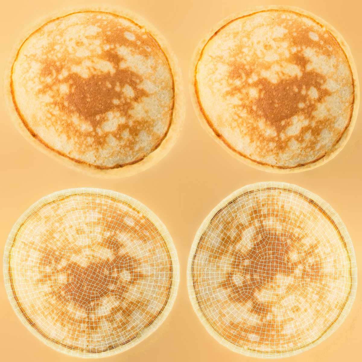 One Pancakes 3D