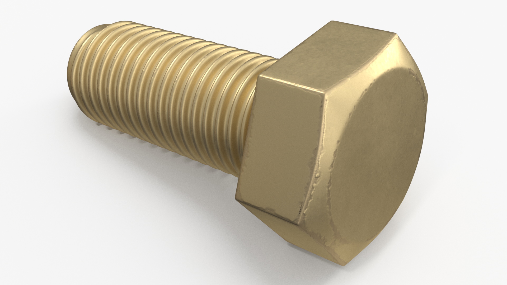 Brass Nut and Bolt Kit 3D