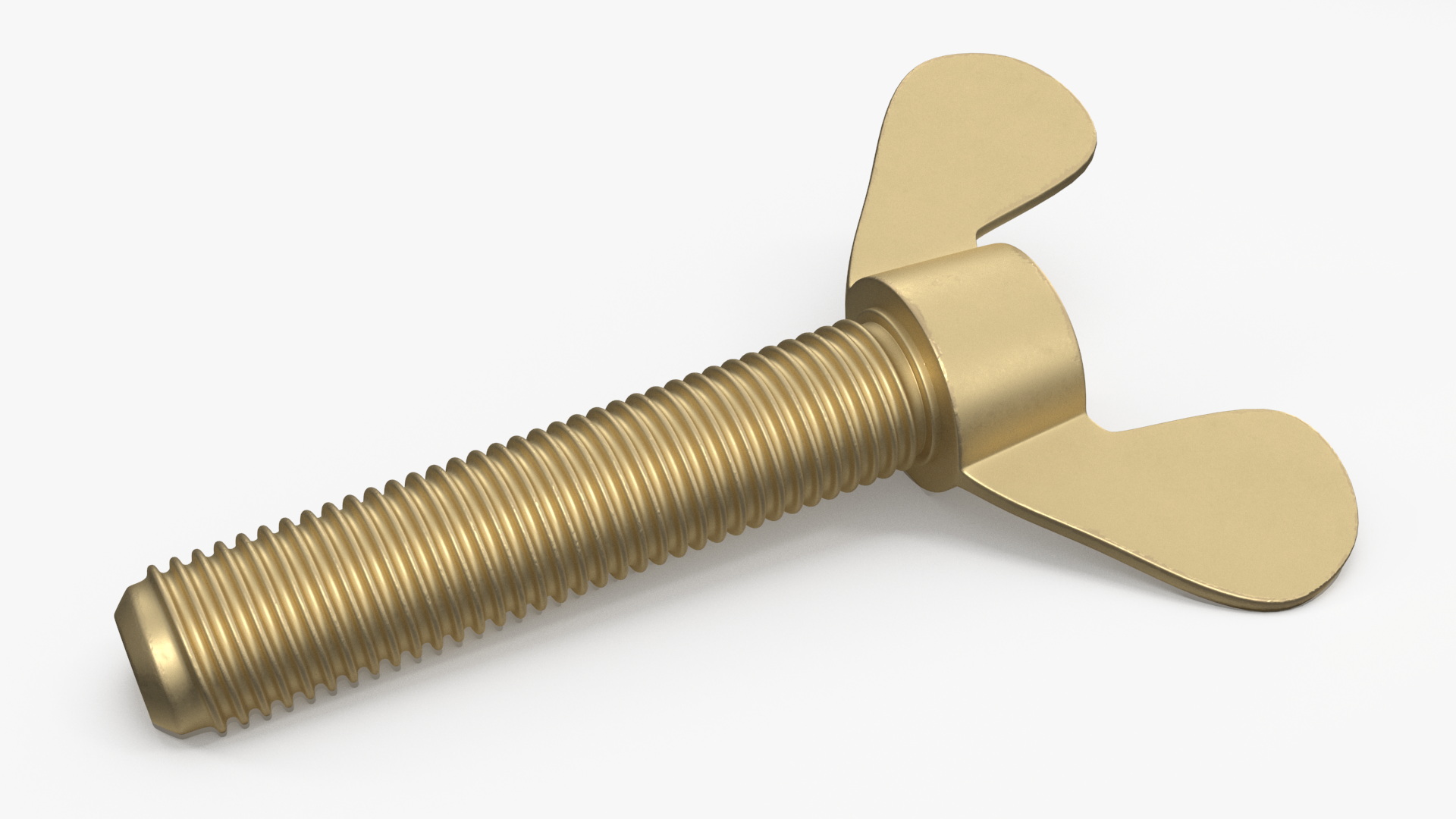 Brass Nut and Bolt Kit 3D