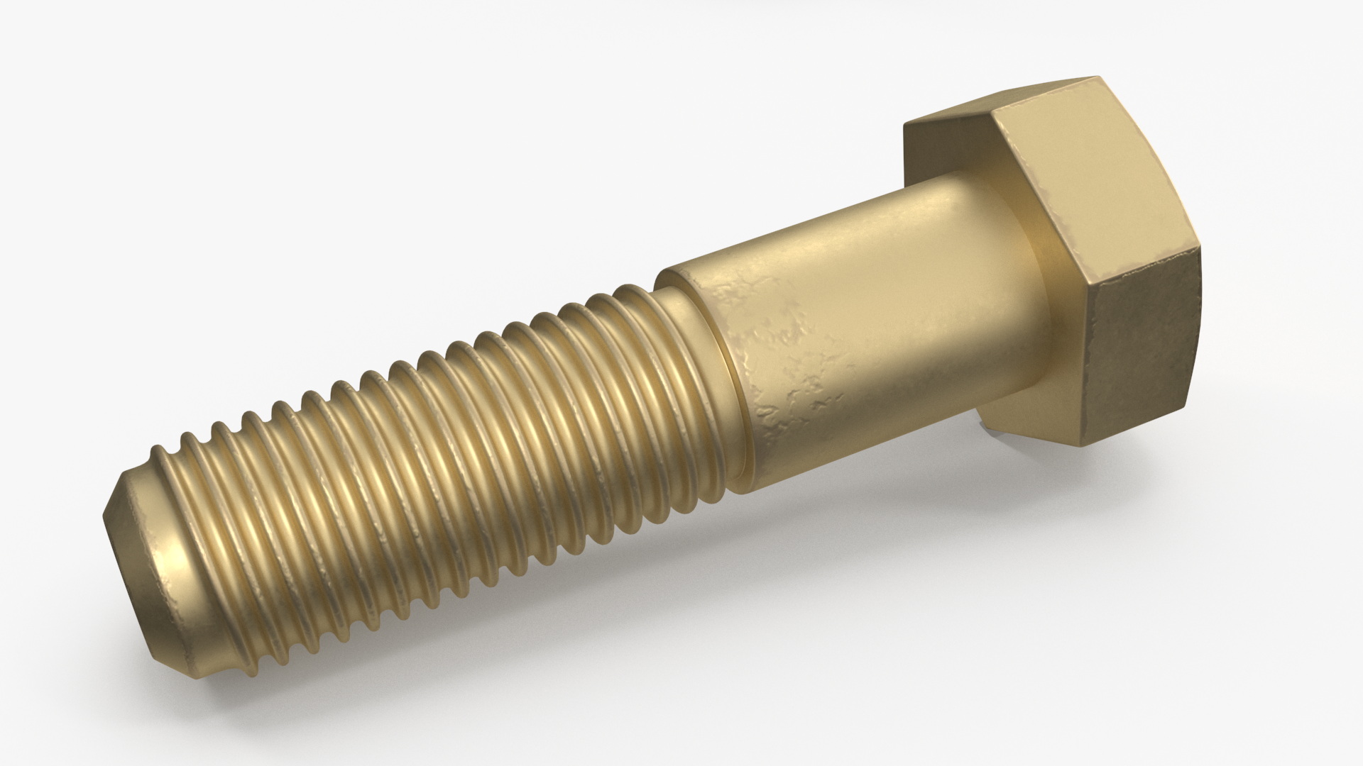 Brass Nut and Bolt Kit 3D