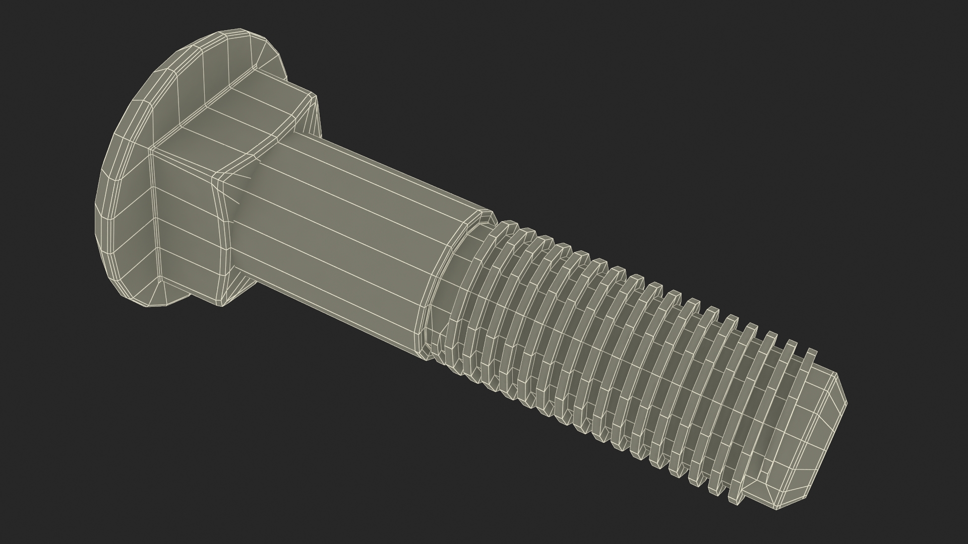 Brass Nut and Bolt Kit 3D