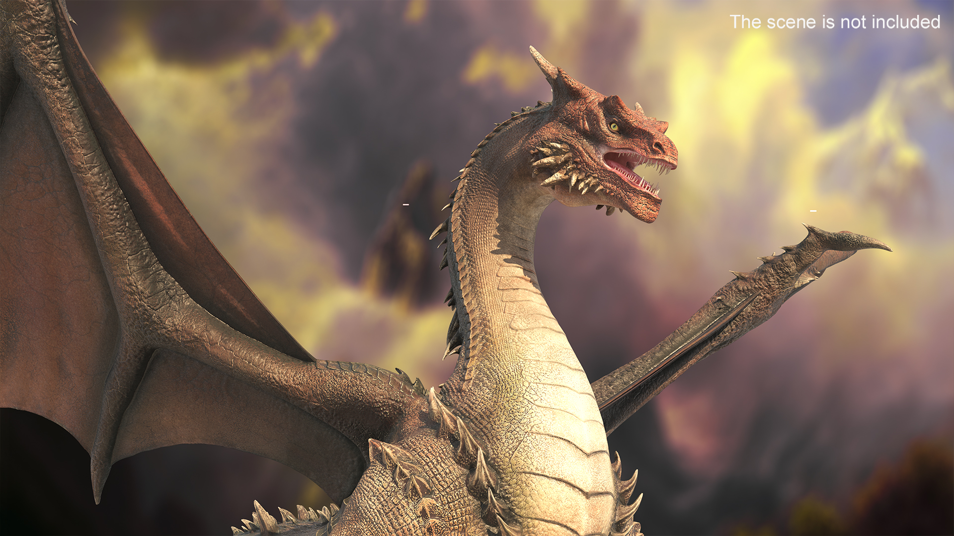 Dragon Mythical Creature 3D model