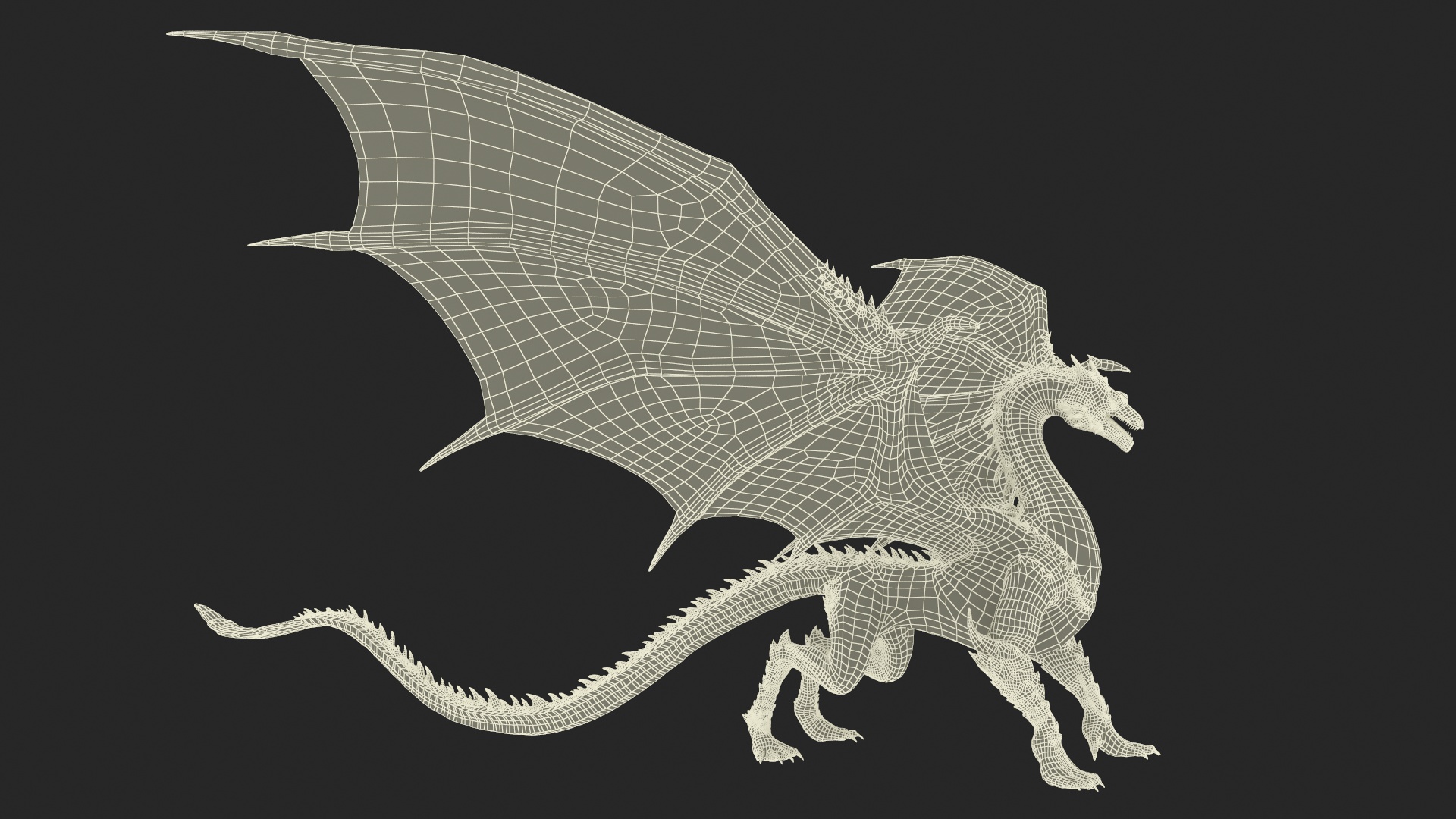 Dragon Mythical Creature 3D model