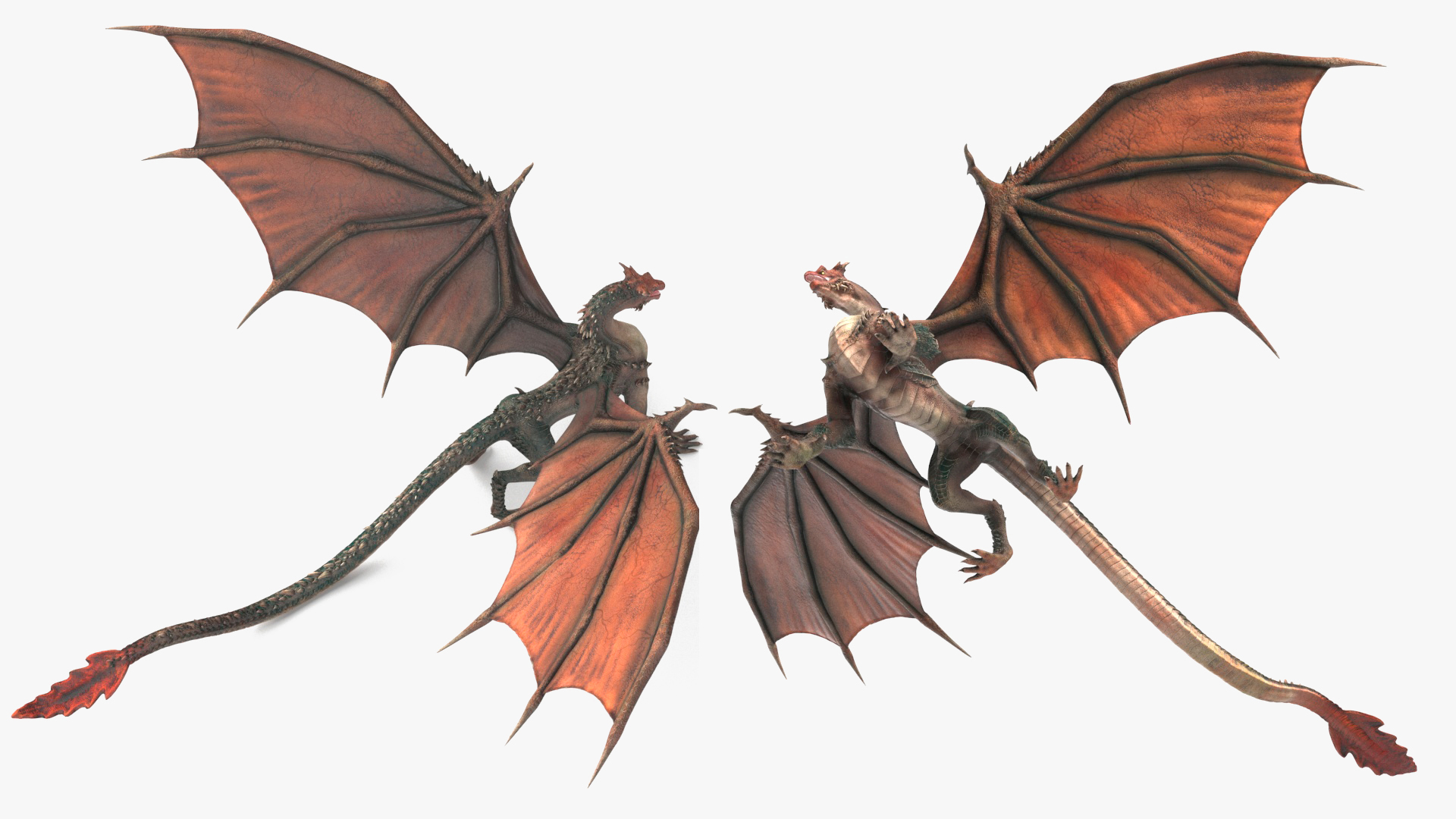 Dragon Mythical Creature 3D model