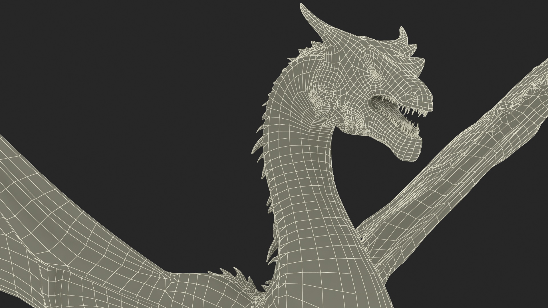 Dragon Mythical Creature 3D model