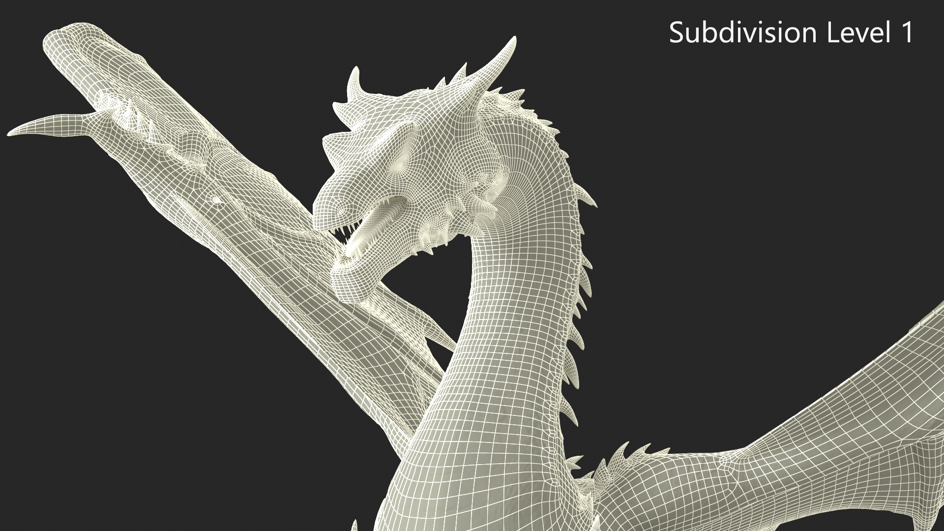 Dragon Mythical Creature 3D model