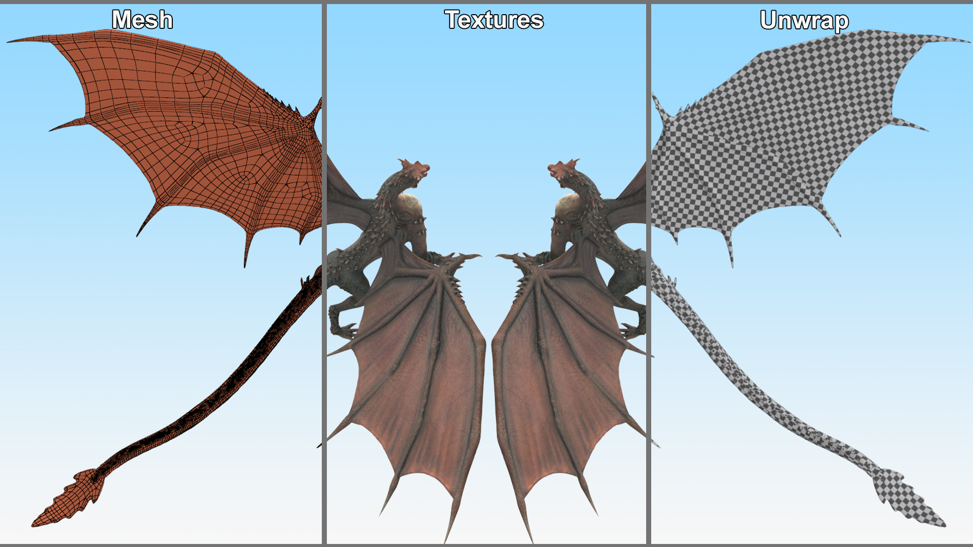 Dragon Mythical Creature 3D model