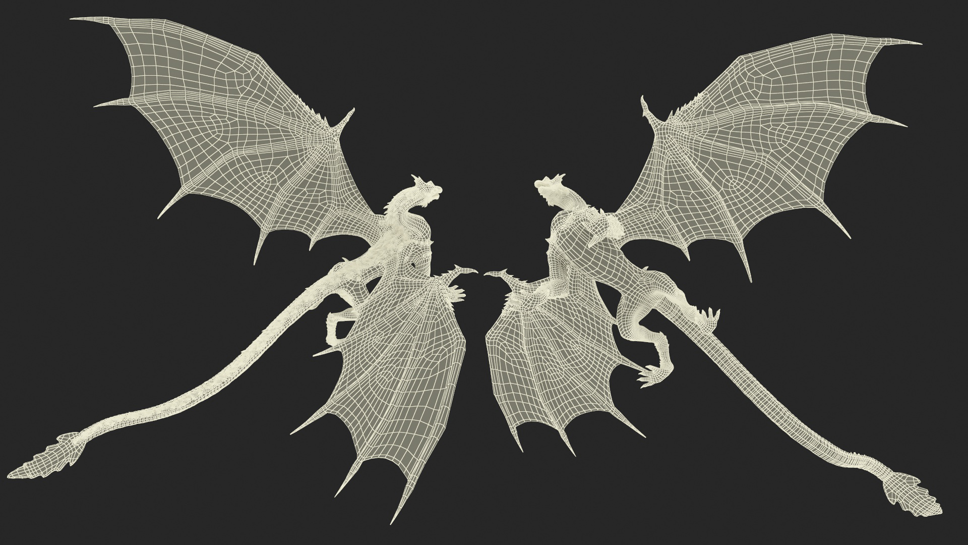 Dragon Mythical Creature 3D model