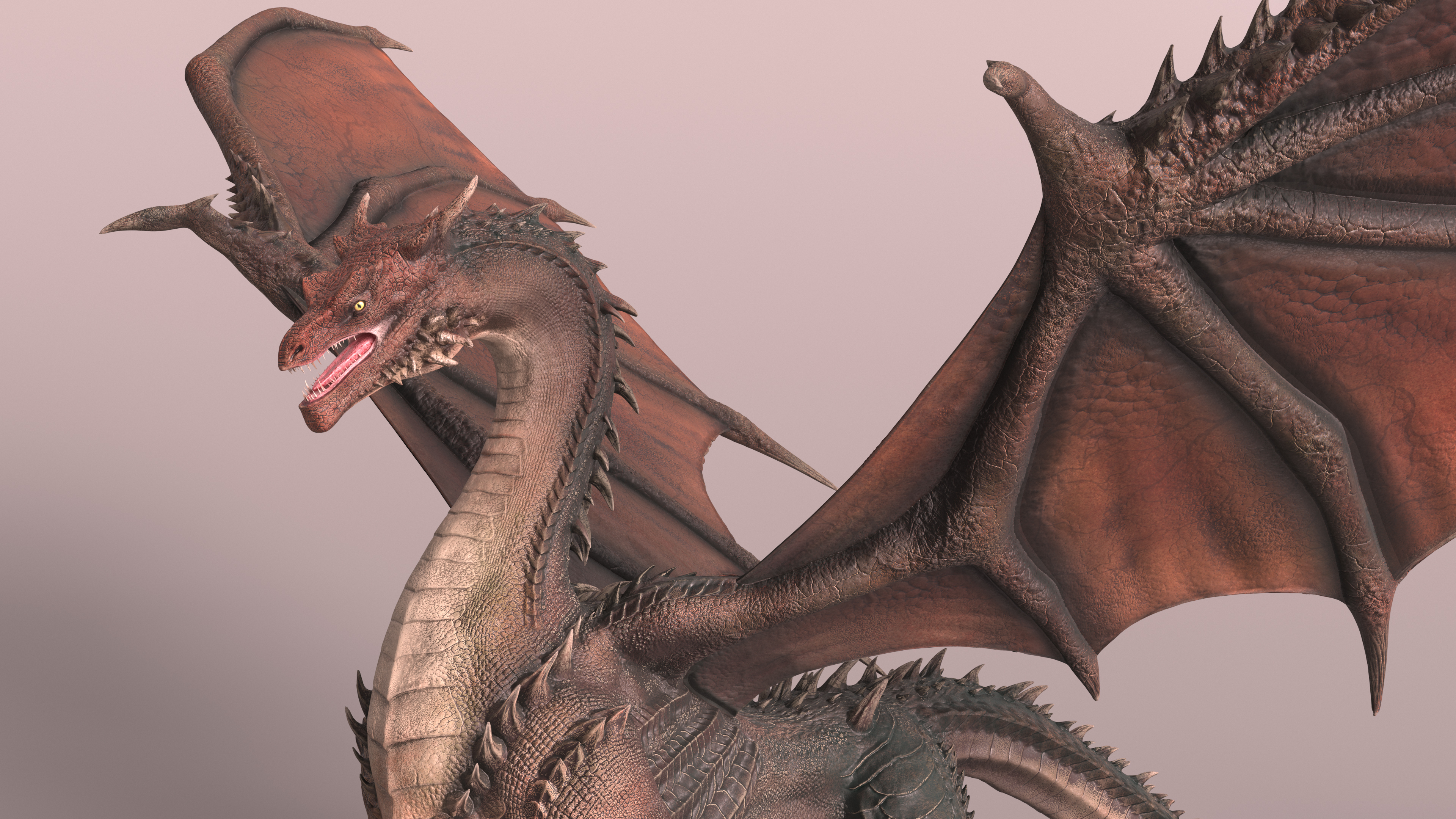 Dragon Mythical Creature 3D model