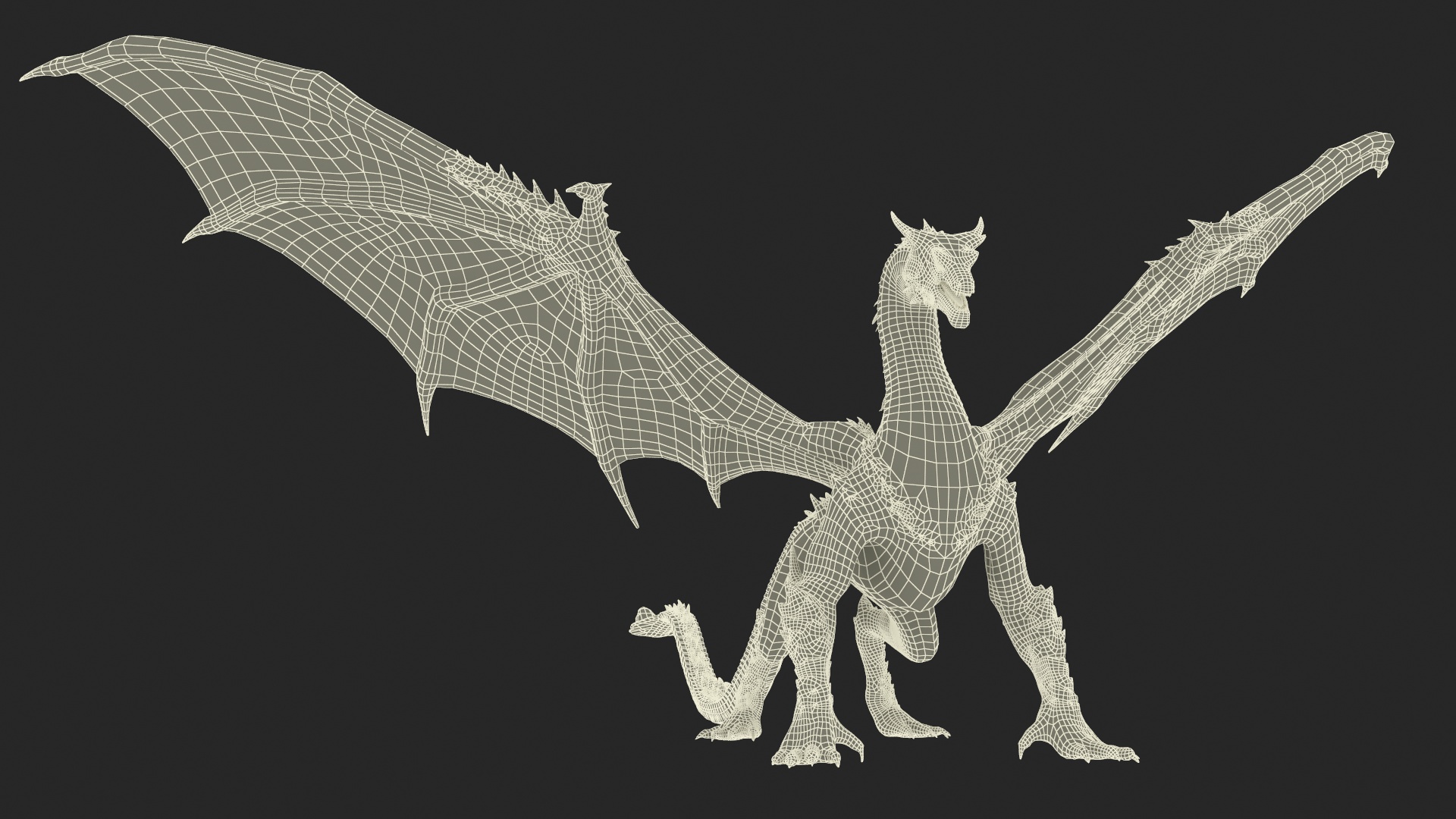 Dragon Mythical Creature 3D model