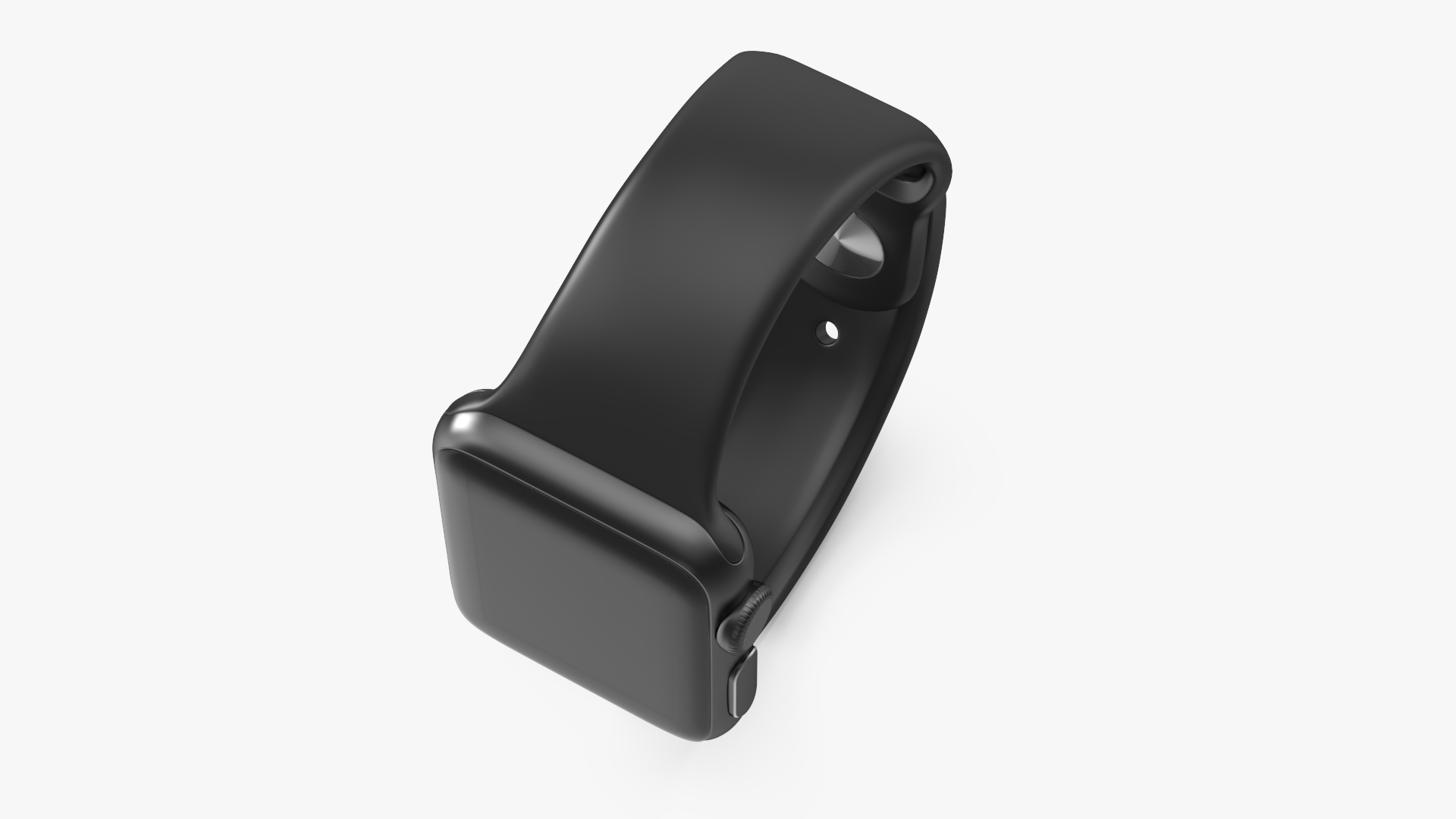 3D Apple Watch with Sports Band model